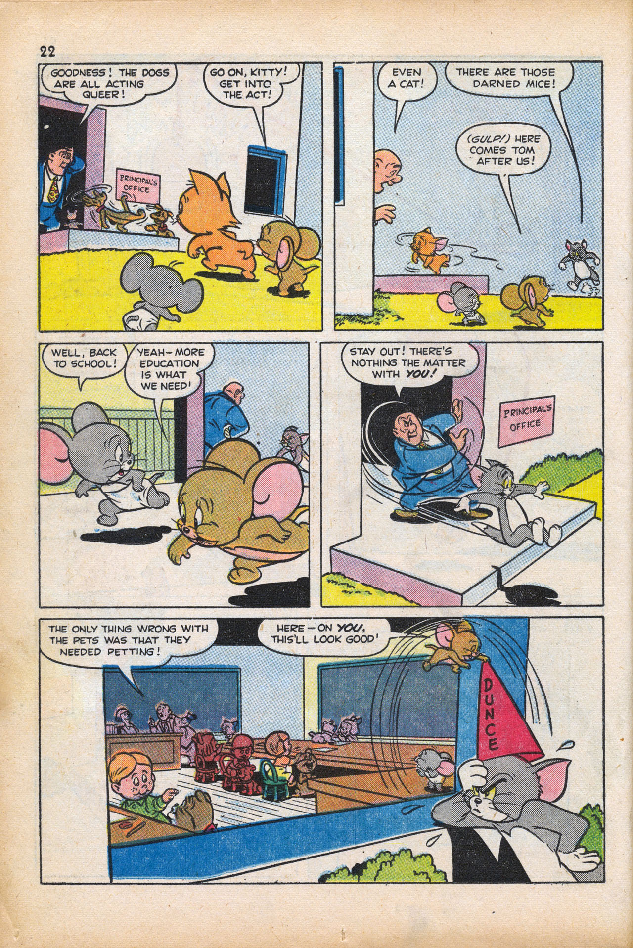 Read online Tom & Jerry's Back to School comic -  Issue # TPB - 24