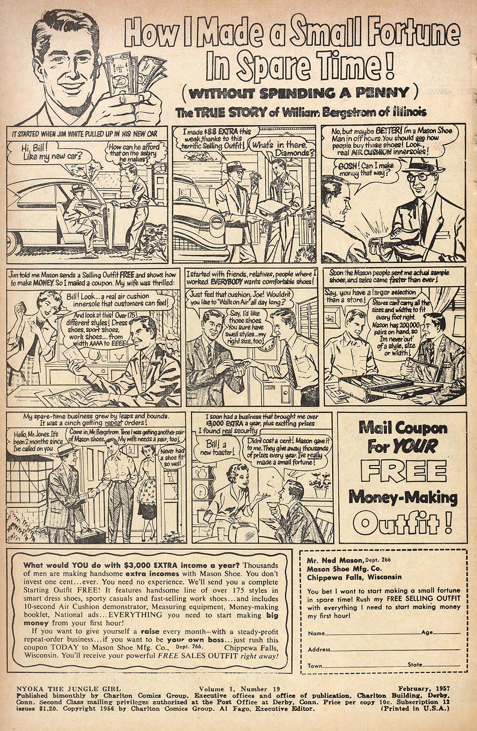 Read online Nyoka the Jungle Girl (1955) comic -  Issue #19 - 2