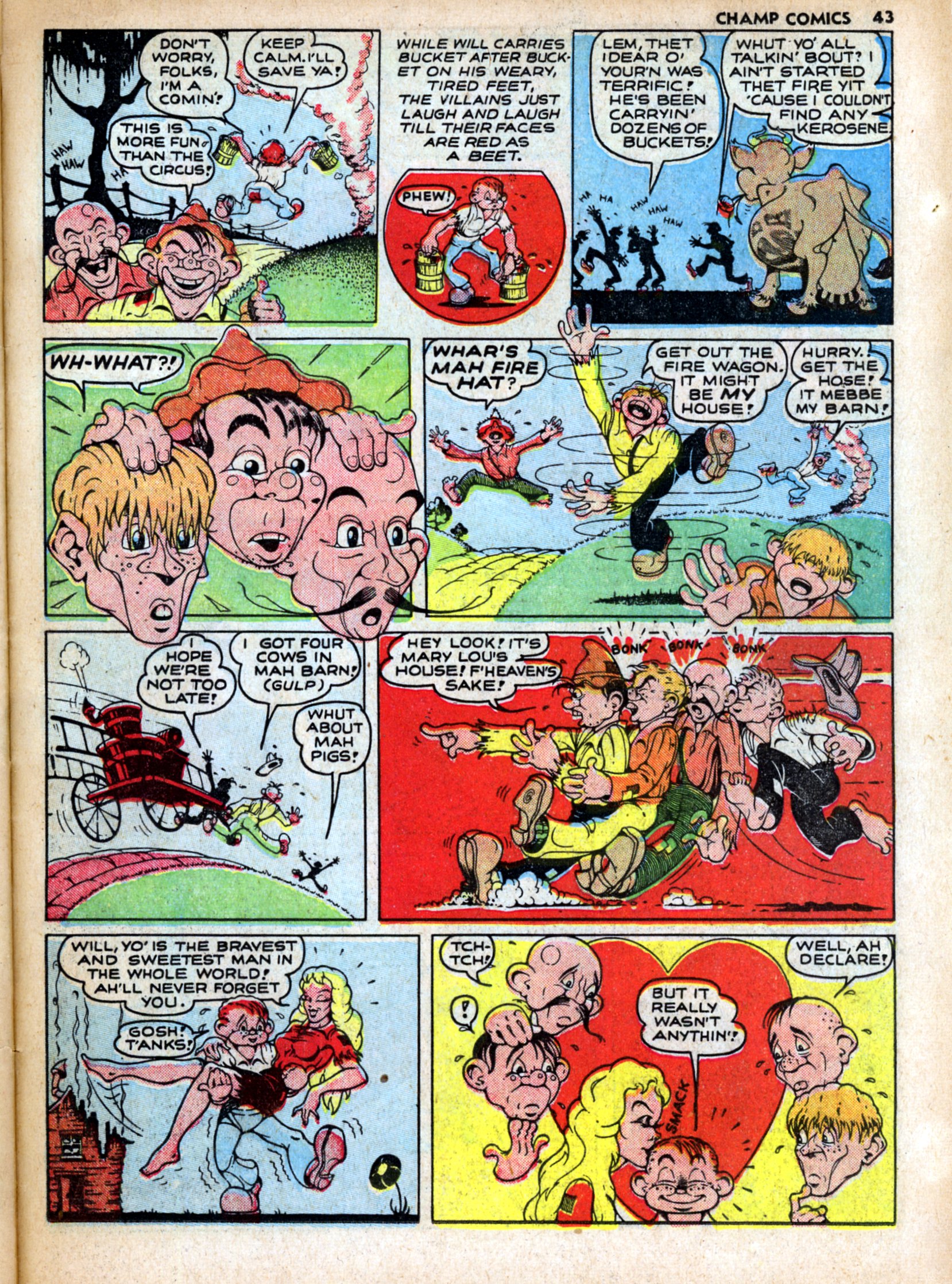 Read online Champ Comics comic -  Issue #15 - 45