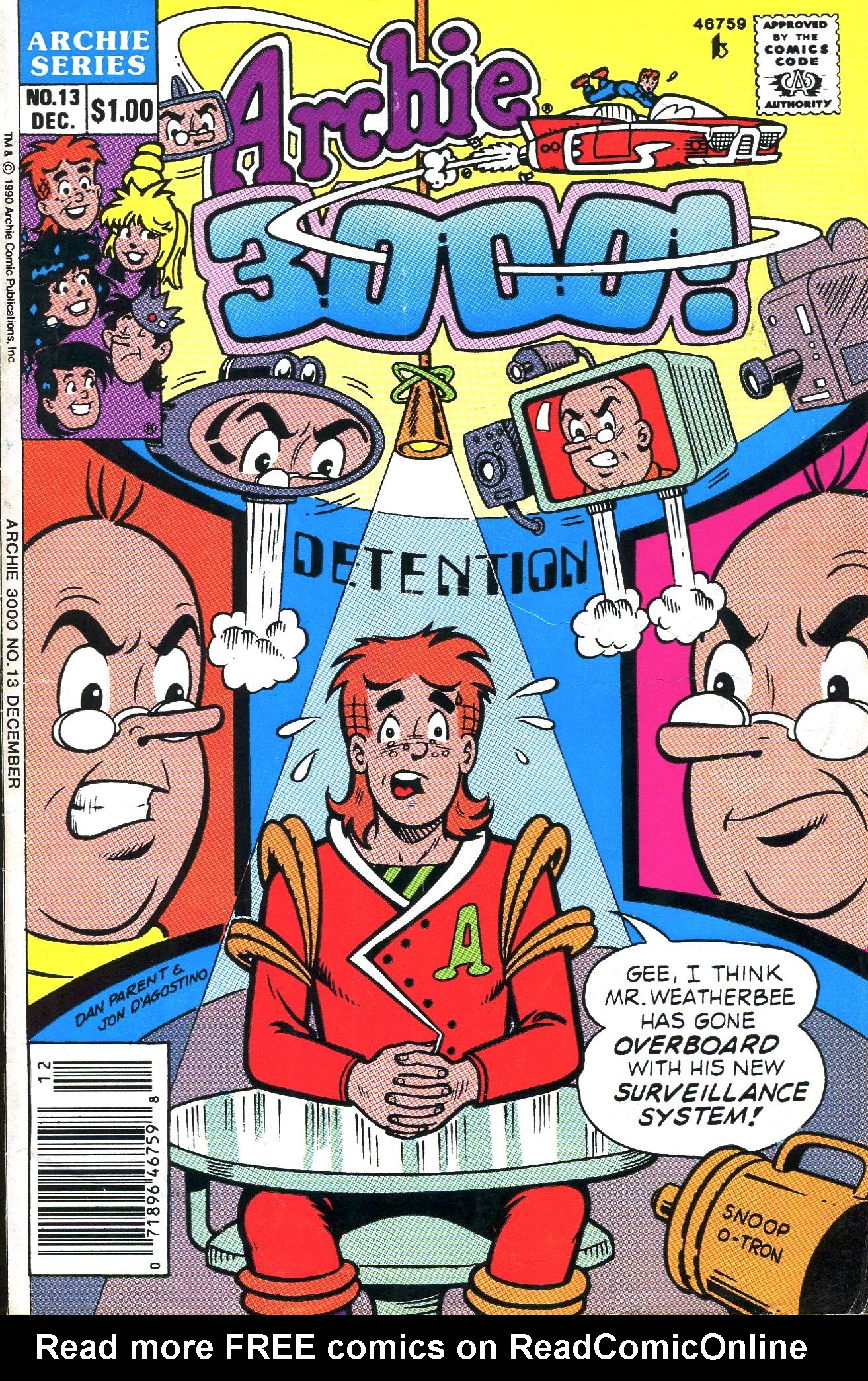Read online Archie 3000! (1989) comic -  Issue #13 - 1