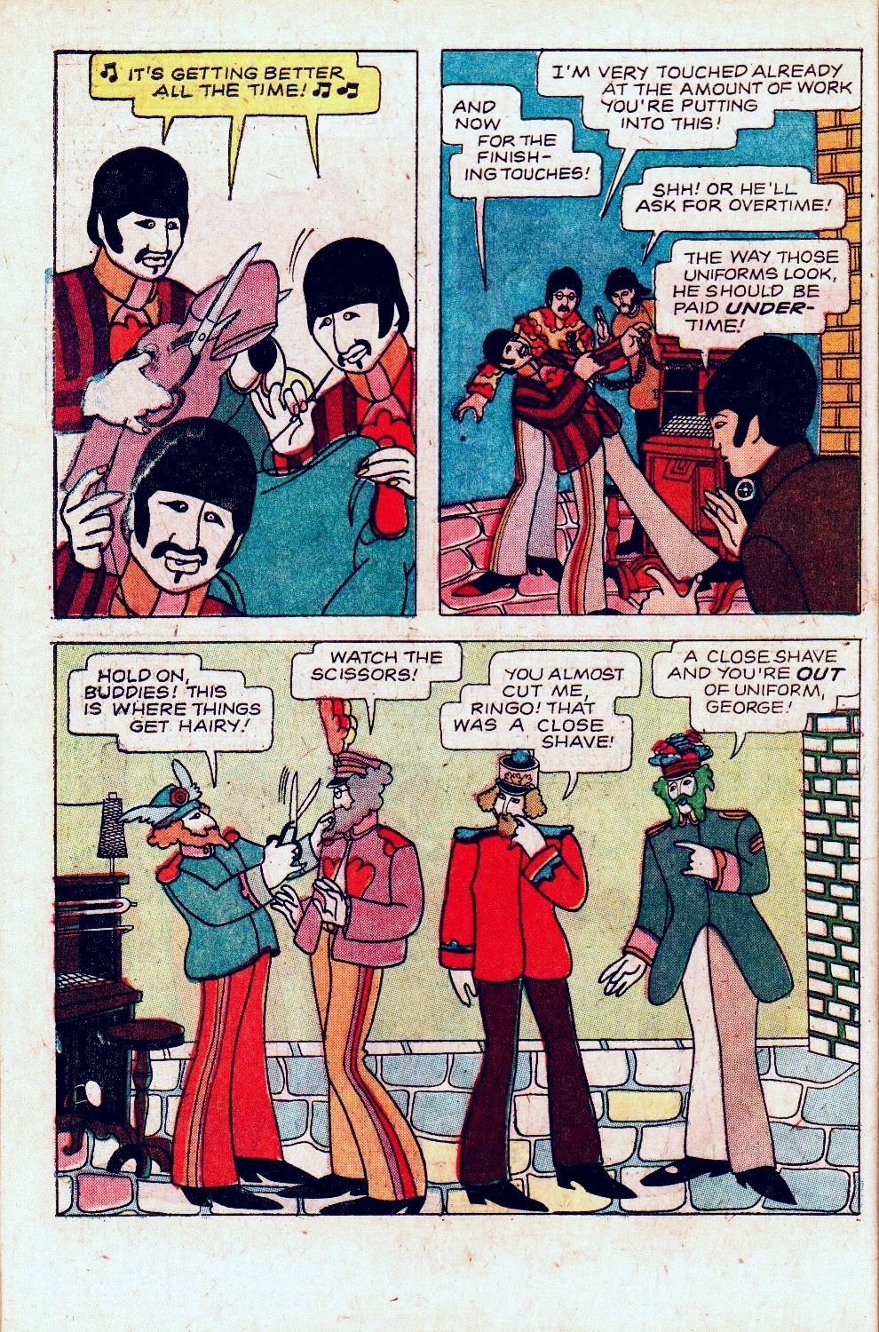 Read online Beatles: Yellow Submarine comic -  Issue # Full - 50
