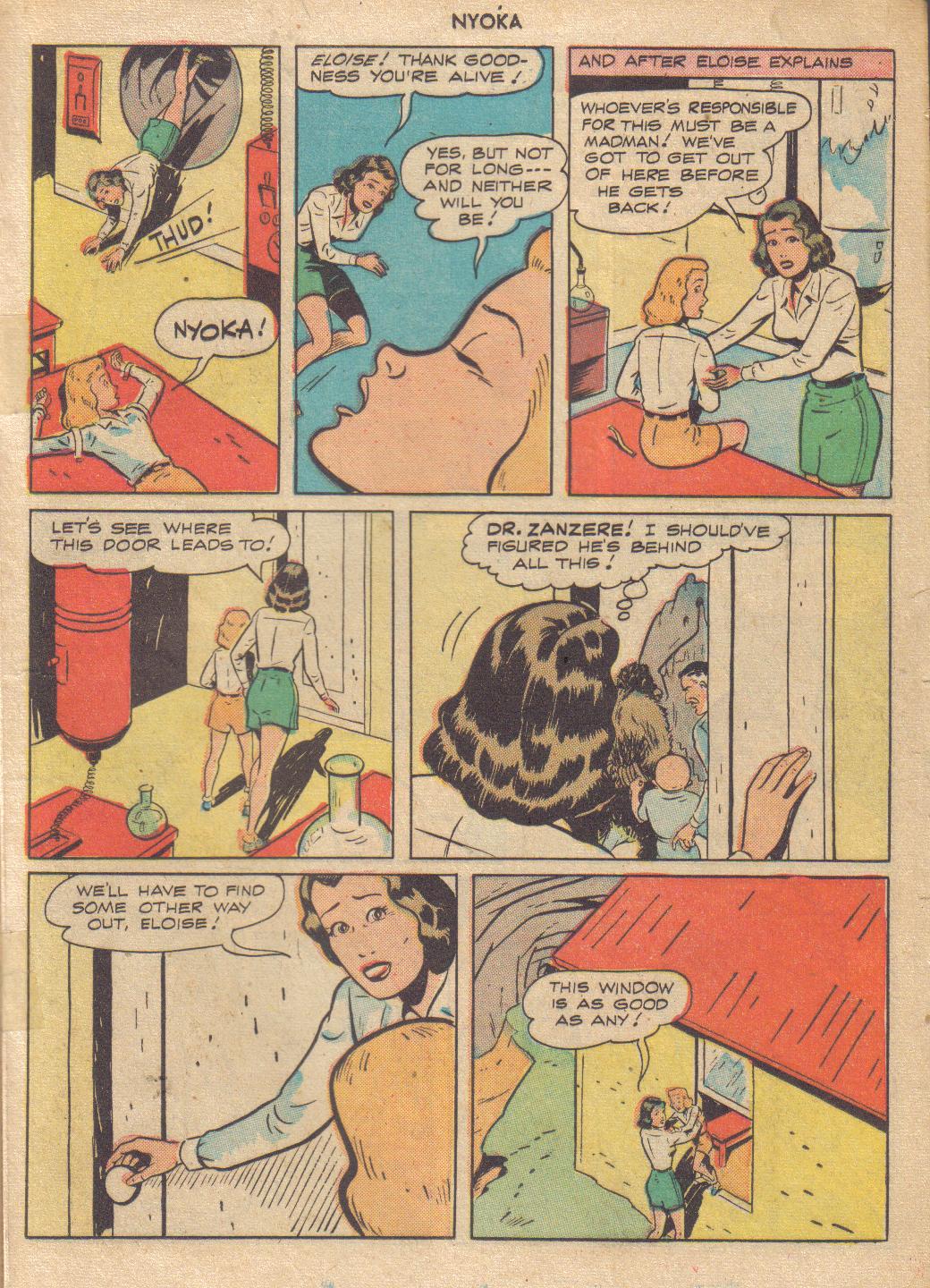 Read online Nyoka the Jungle Girl (1945) comic -  Issue #22 - 18