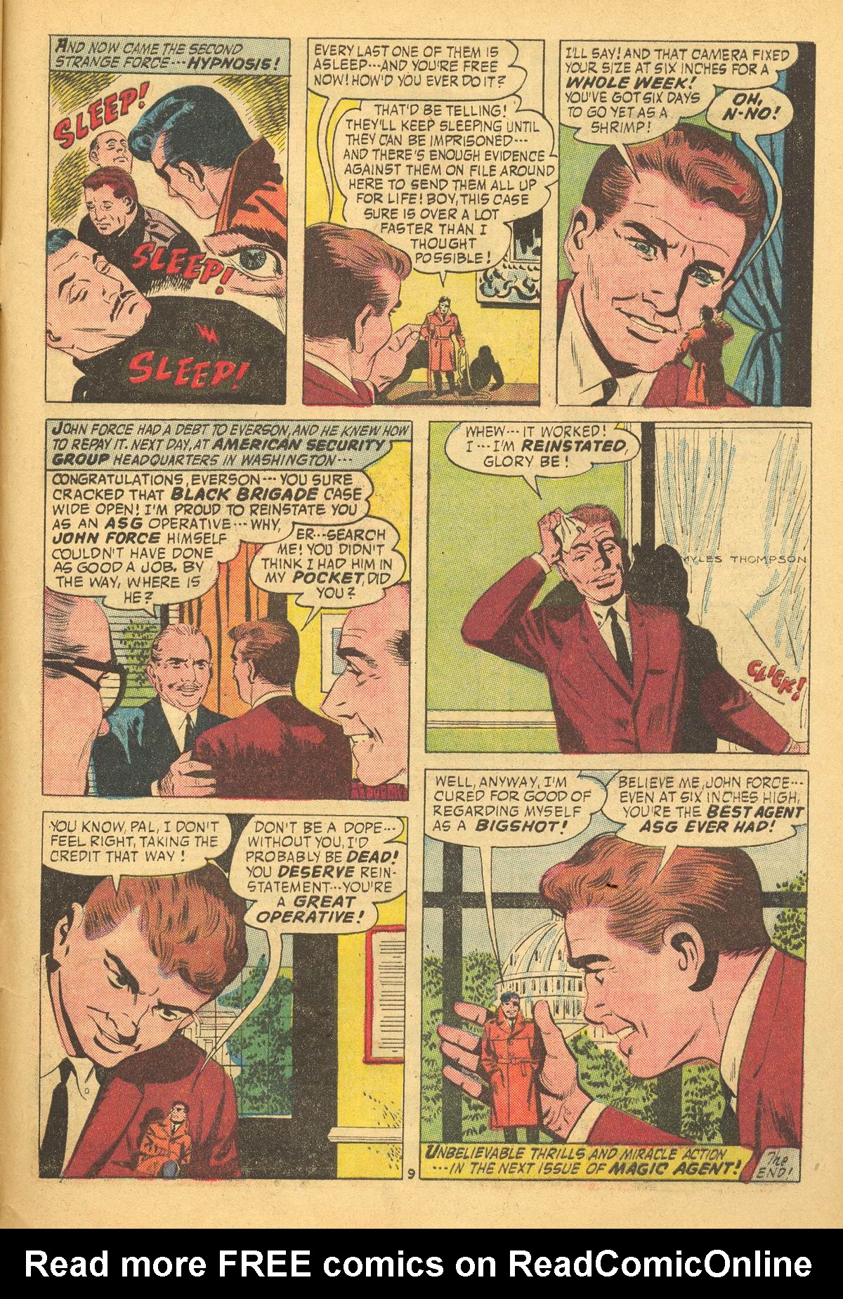 Read online Magic Agent comic -  Issue #3 - 33