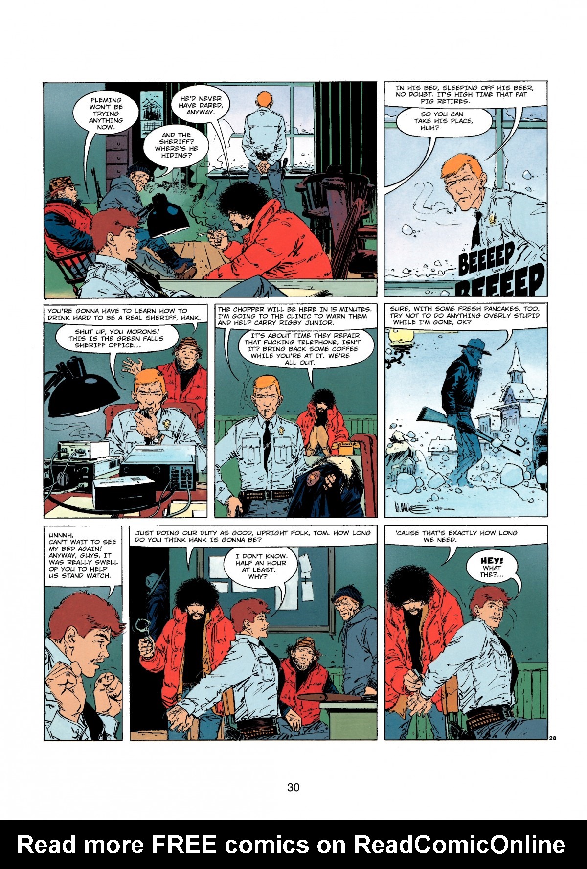 Read online XIII comic -  Issue #7 - 32