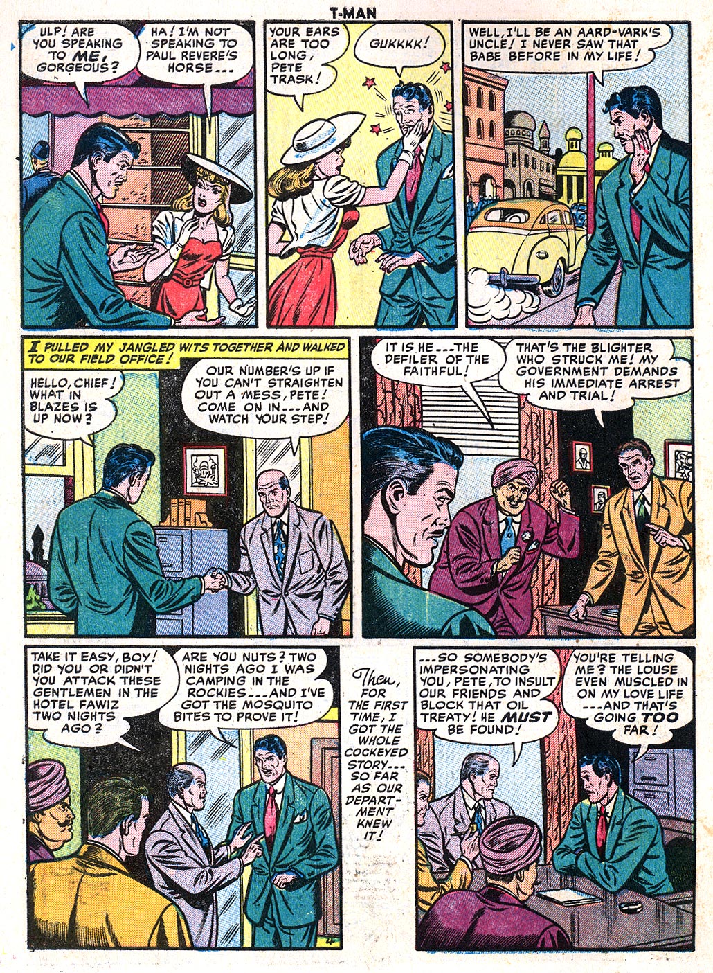 Read online T-Man: World Wide Trouble Shooter comic -  Issue #3 - 6