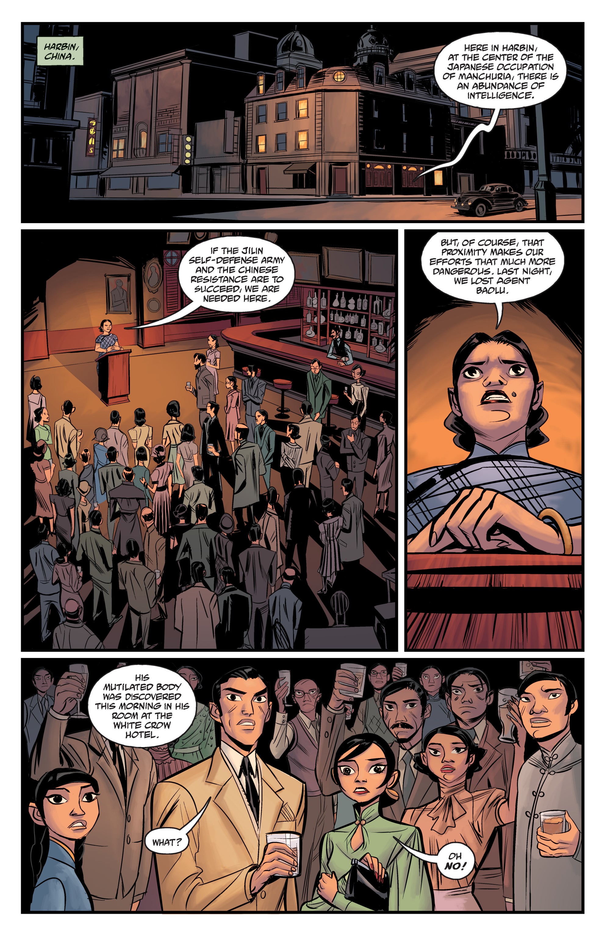 Read online Crimson Lotus comic -  Issue #3 - 3