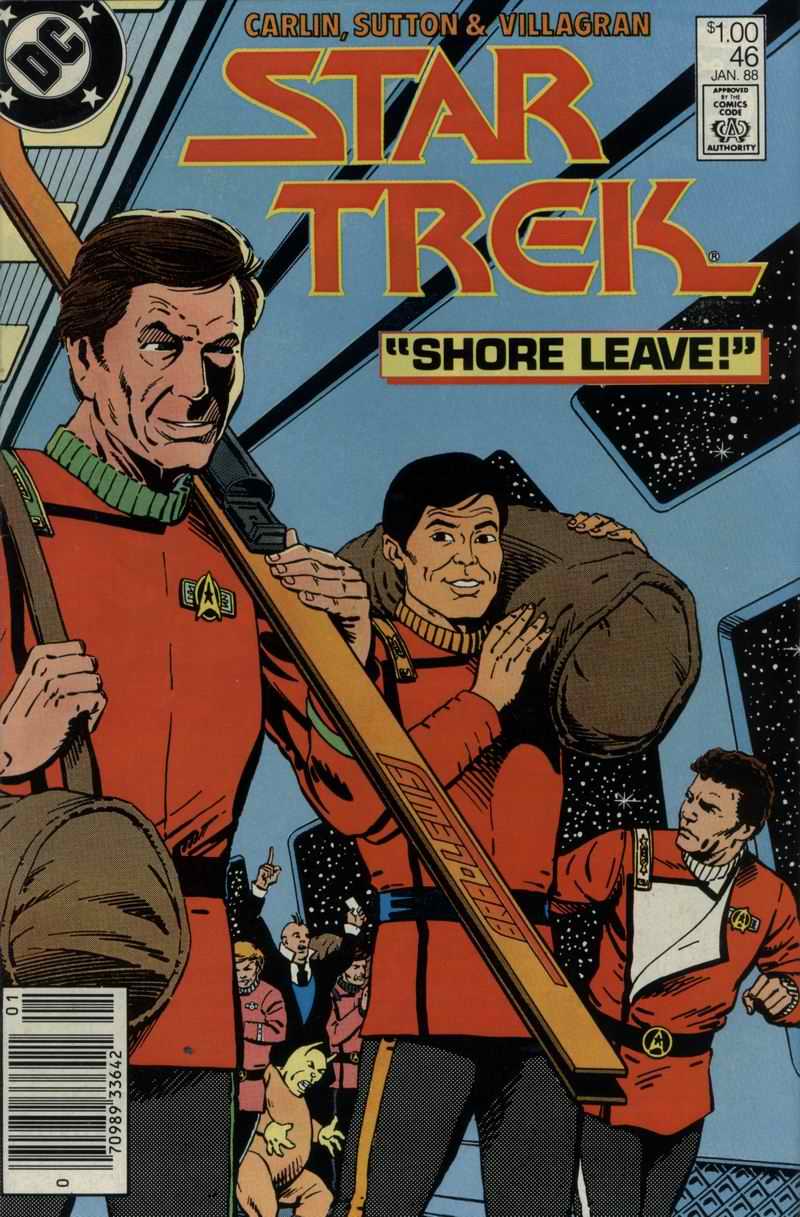 Read online Star Trek (1984) comic -  Issue #46 - 1