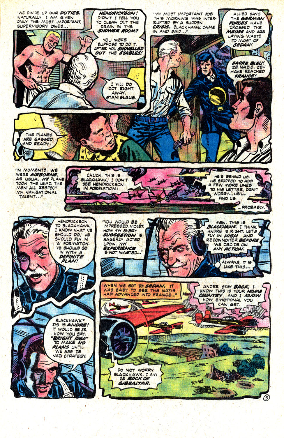 Read online Blackhawk (1957) comic -  Issue #253 - 7