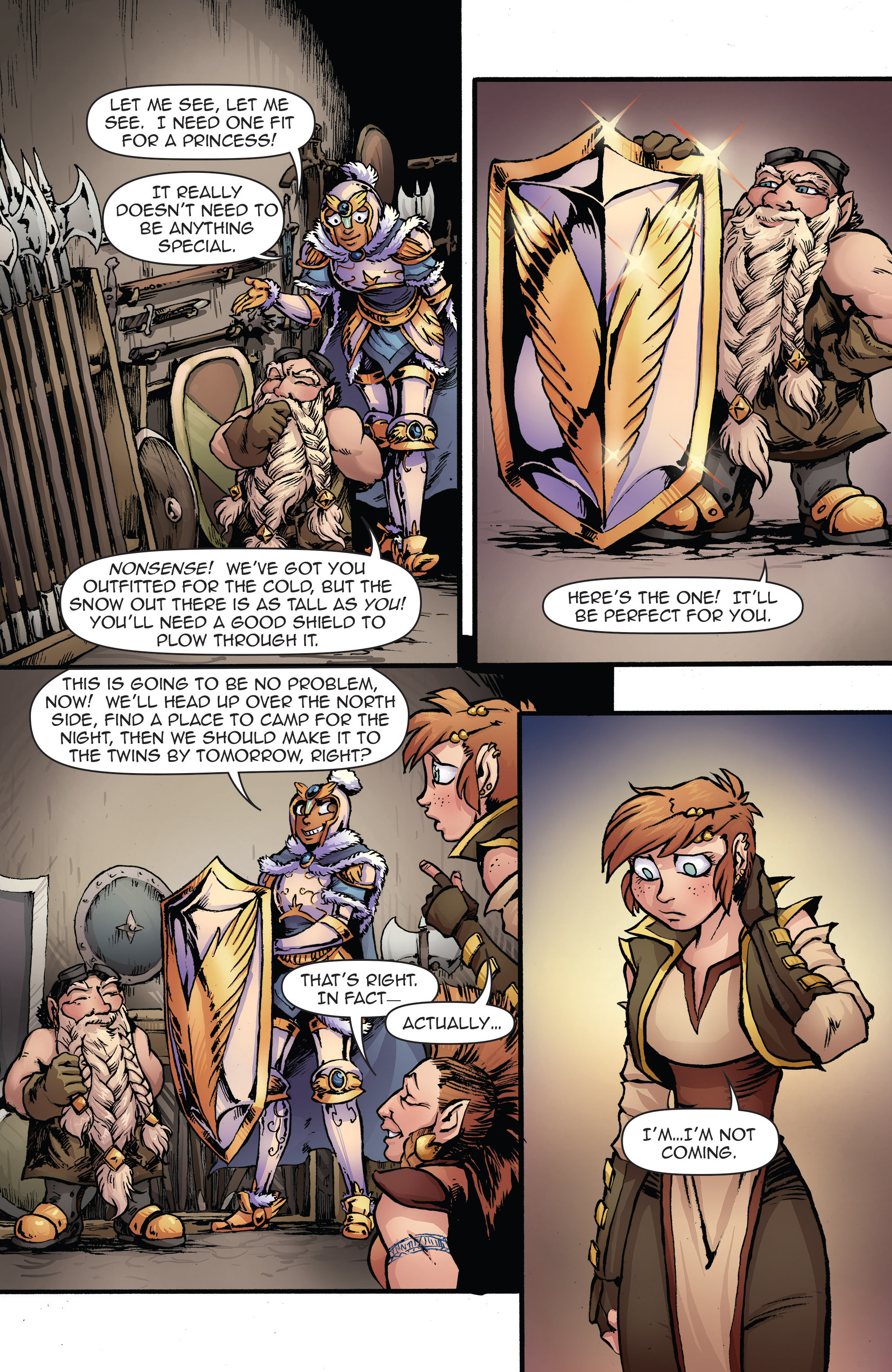 Read online Princeless: Make Yourself comic -  Issue #2 - 22
