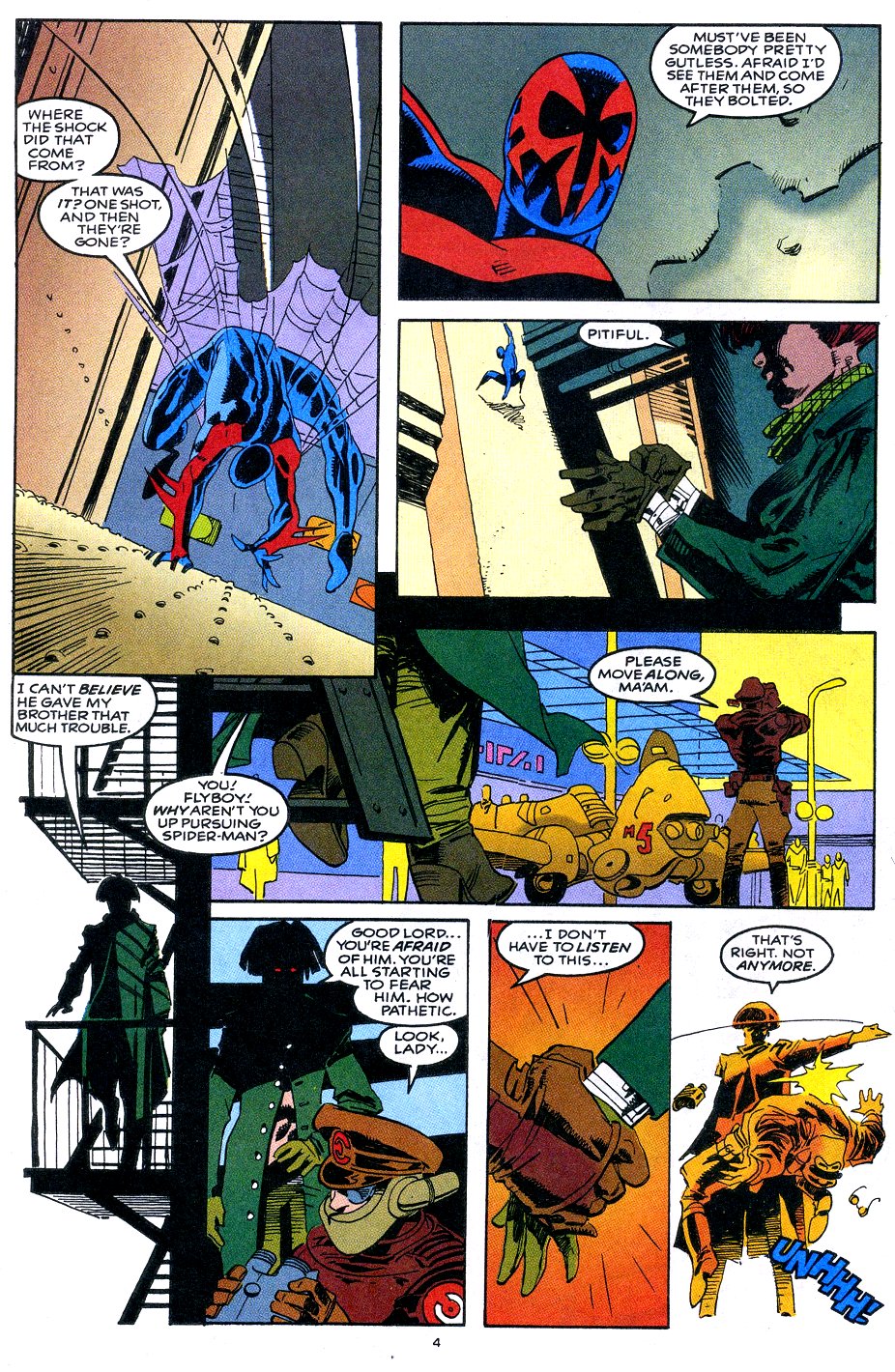 Read online Spider-Man 2099 (1992) comic -  Issue #23 - 4