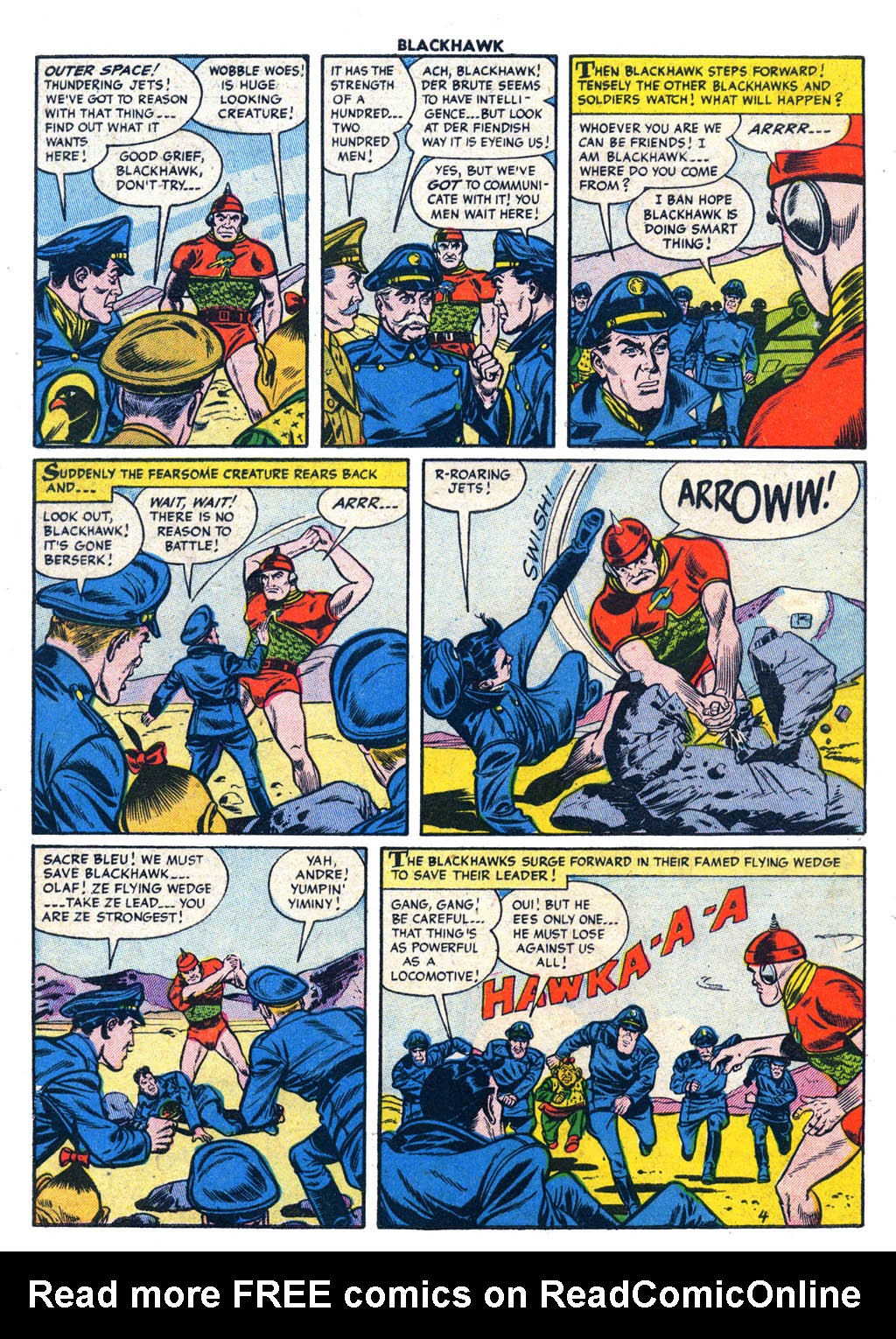 Read online Blackhawk (1957) comic -  Issue #88 - 6