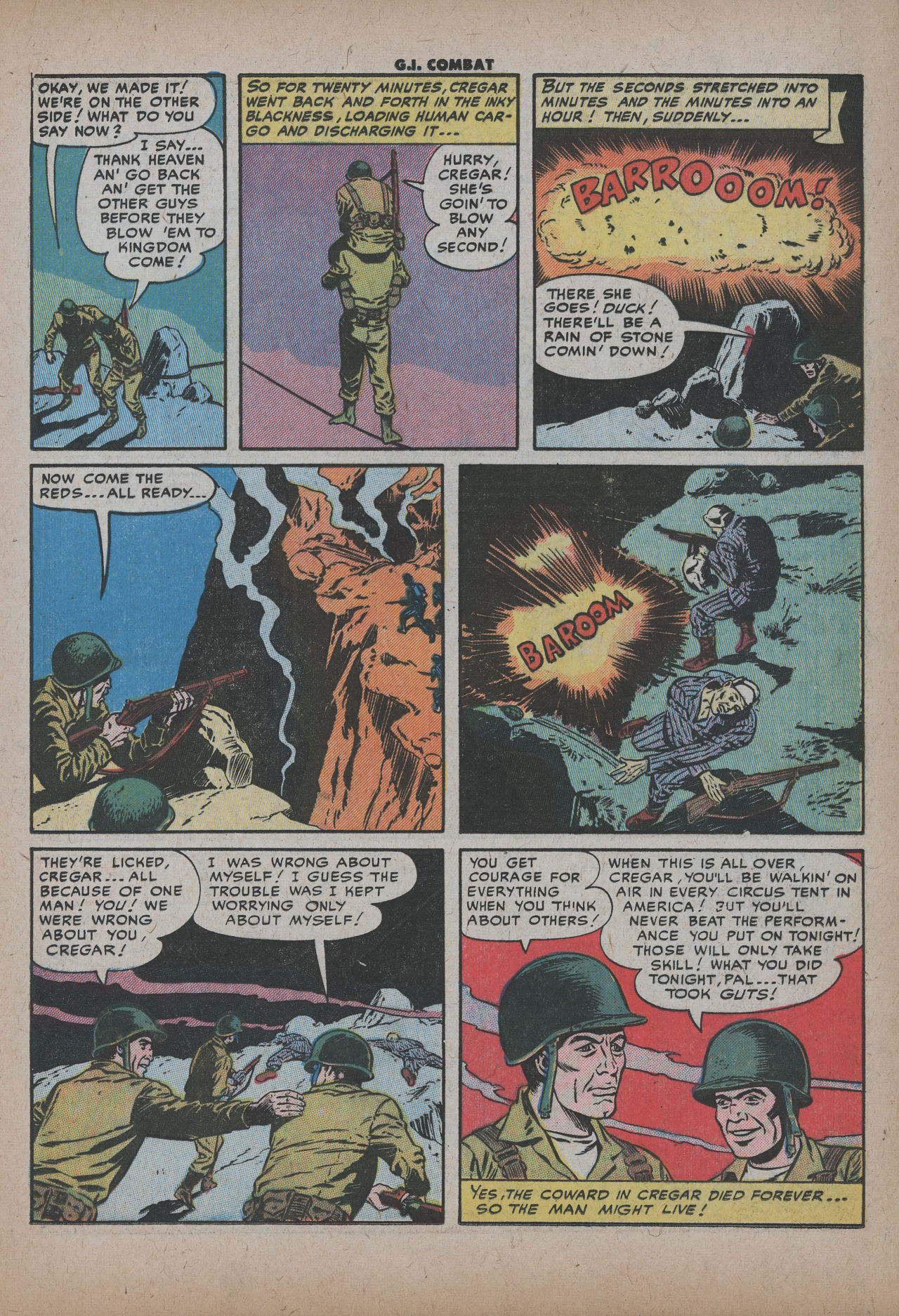 Read online G.I. Combat (1952) comic -  Issue #34 - 17