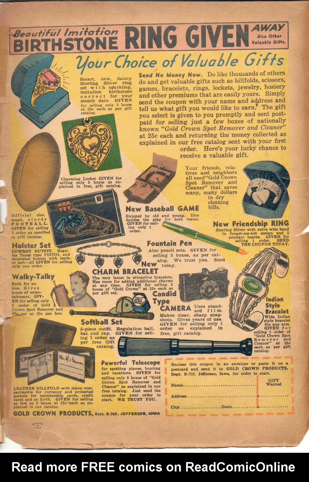 Read online Captain Marvel Adventures comic -  Issue #56 - 51