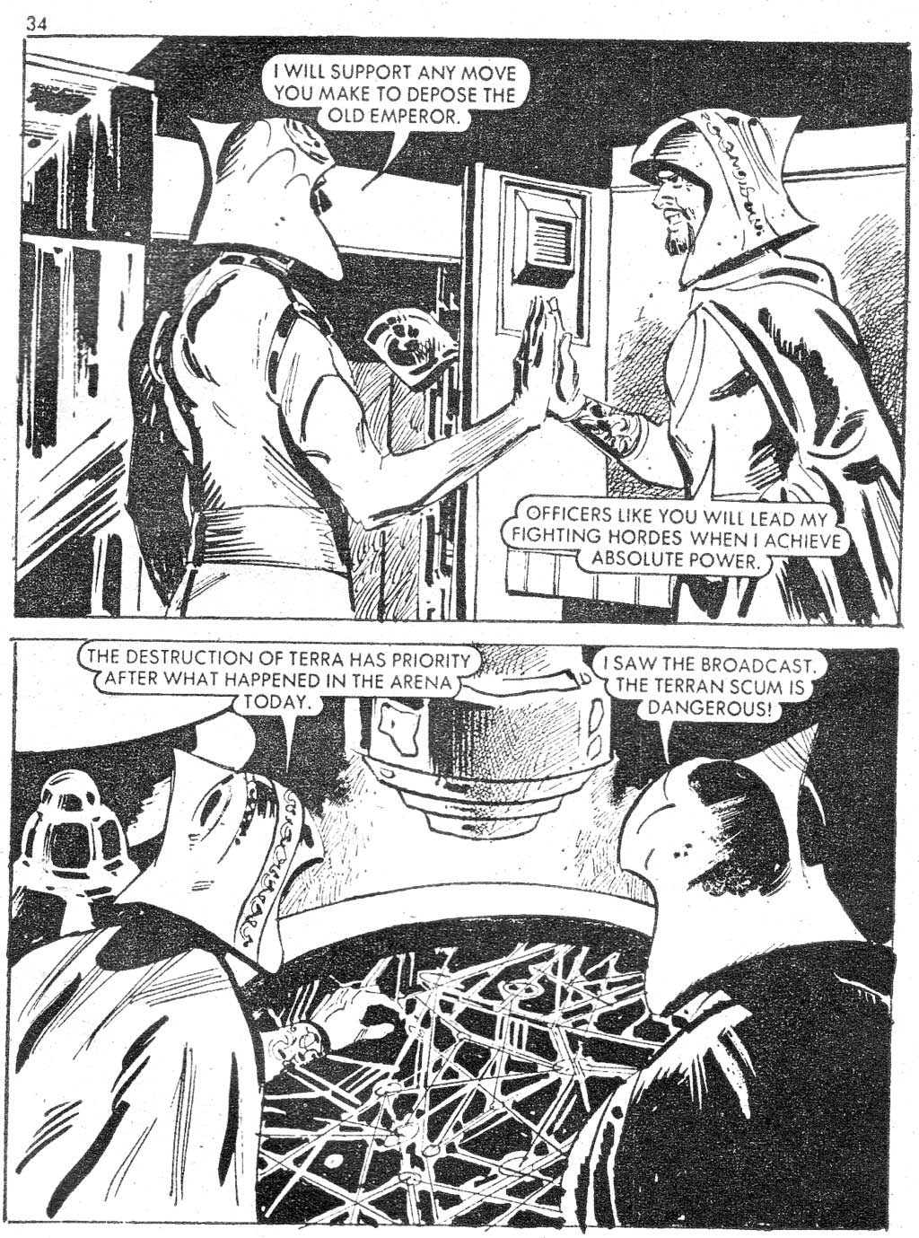 Read online Starblazer comic -  Issue #19 - 34