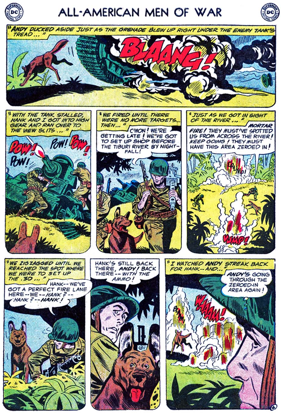 Read online All-American Men of War comic -  Issue #28 - 8