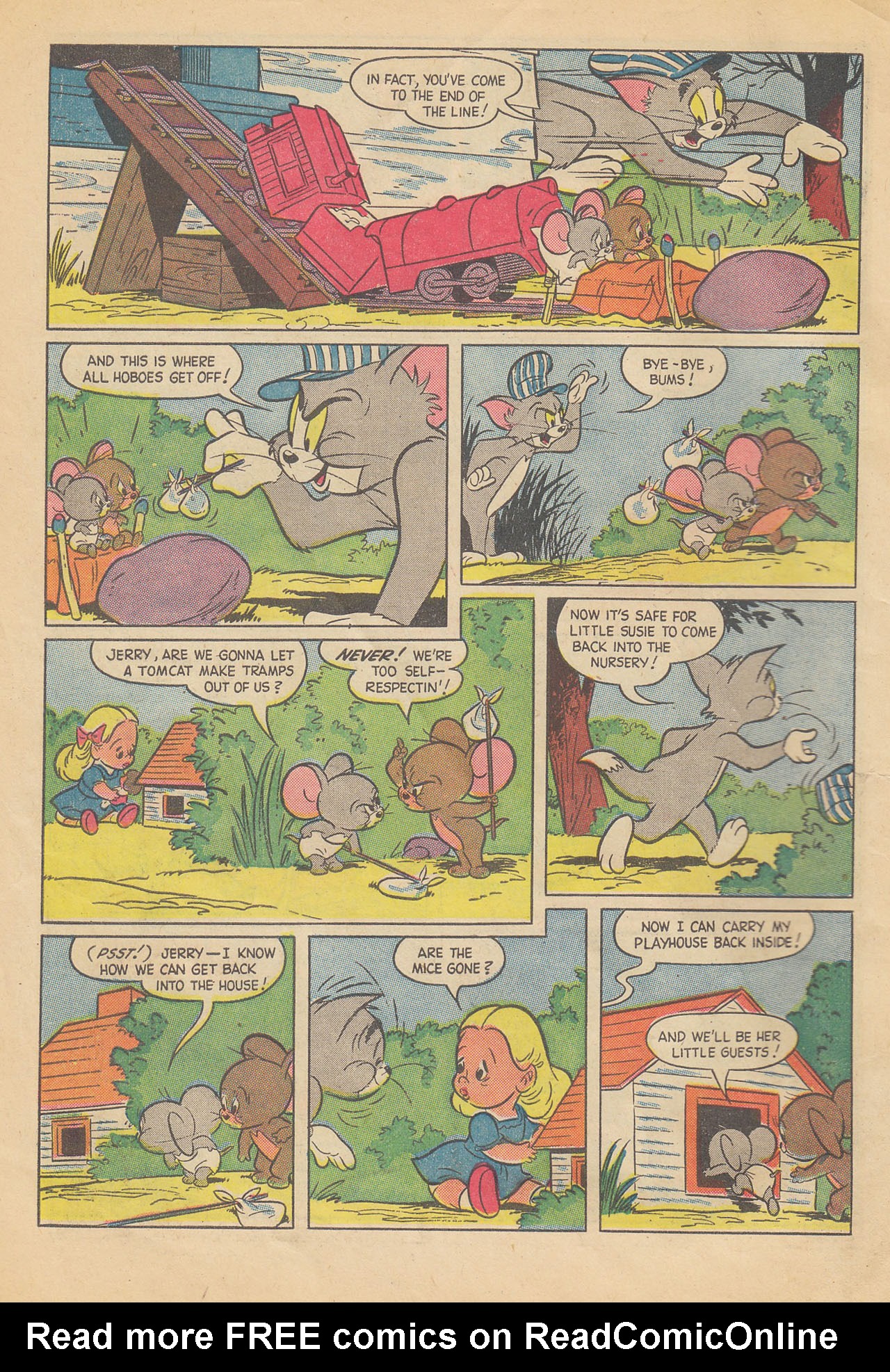 Read online Tom & Jerry Comics comic -  Issue #140 - 6