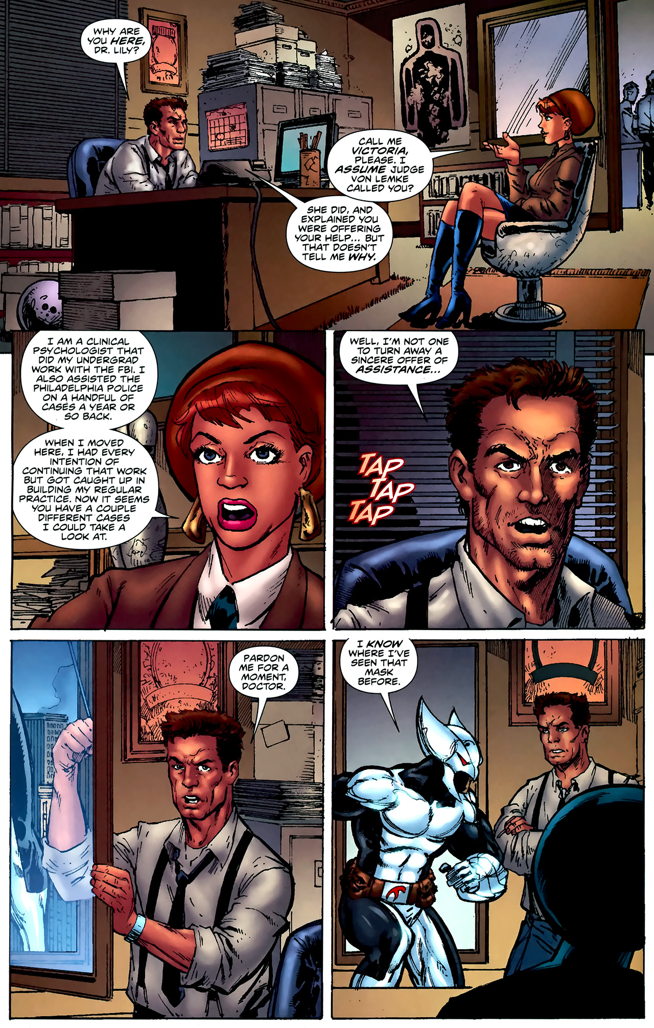 Read online ShadowHawk (2010) comic -  Issue #3 - 8