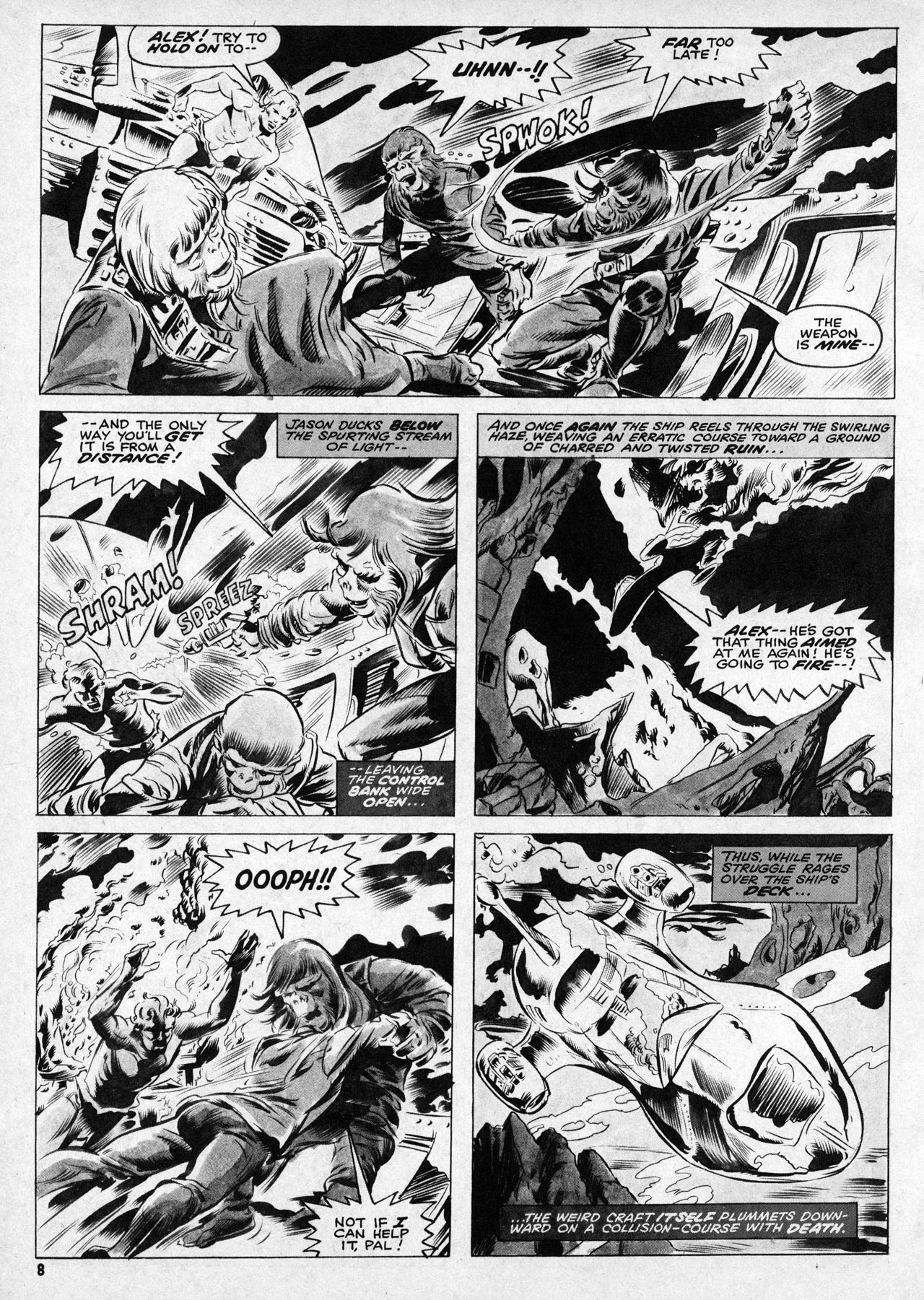 Read online Planet of the Apes comic -  Issue #4 - 7