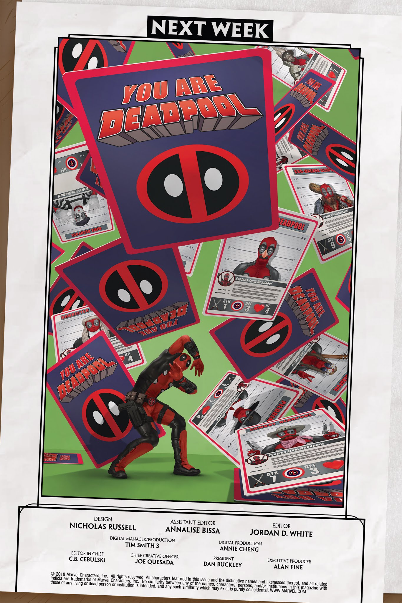 Read online You Are Deadpool comic -  Issue #4 - 104