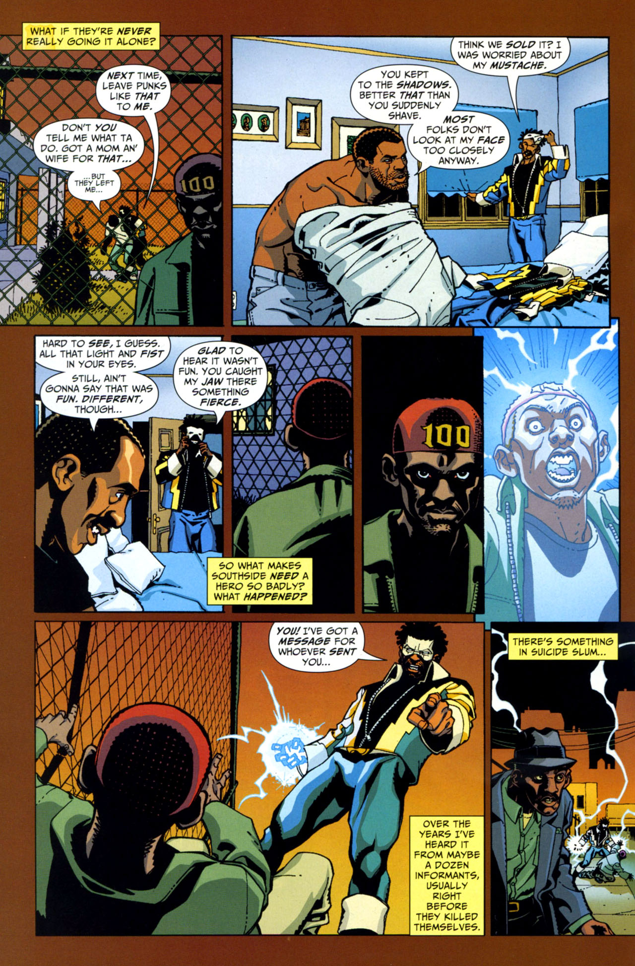Read online Black Lightning: Year One comic -  Issue #5 - 6