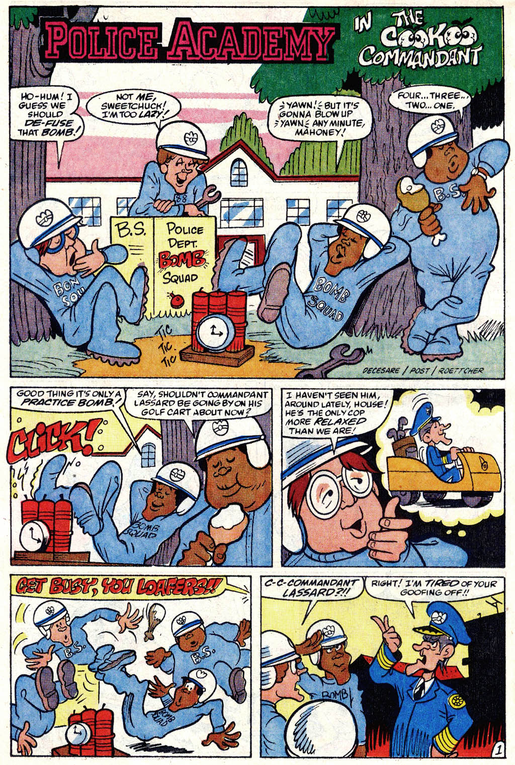 Read online Police Academy comic -  Issue #2 - 17
