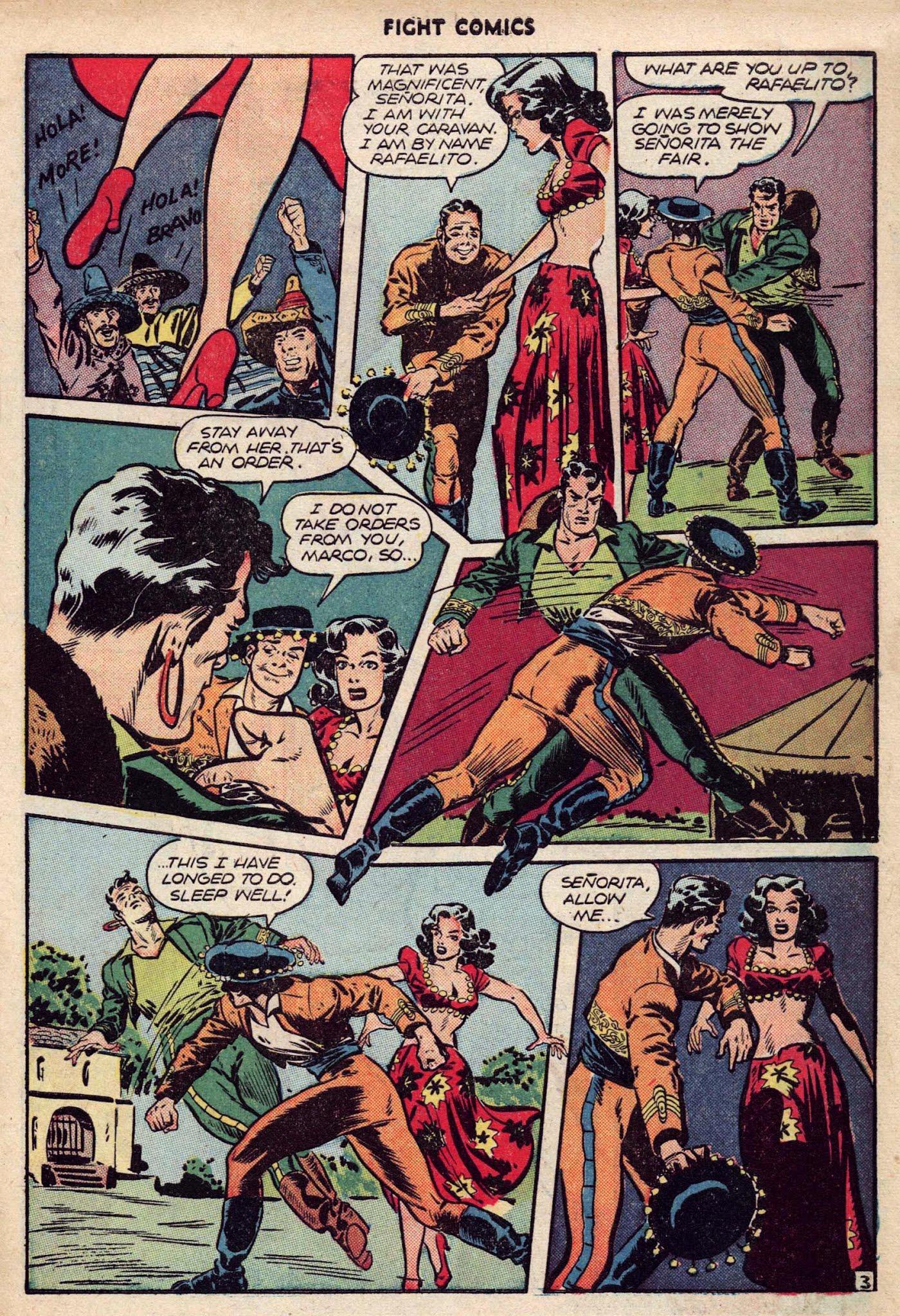 Read online Fight Comics comic -  Issue #46 - 5