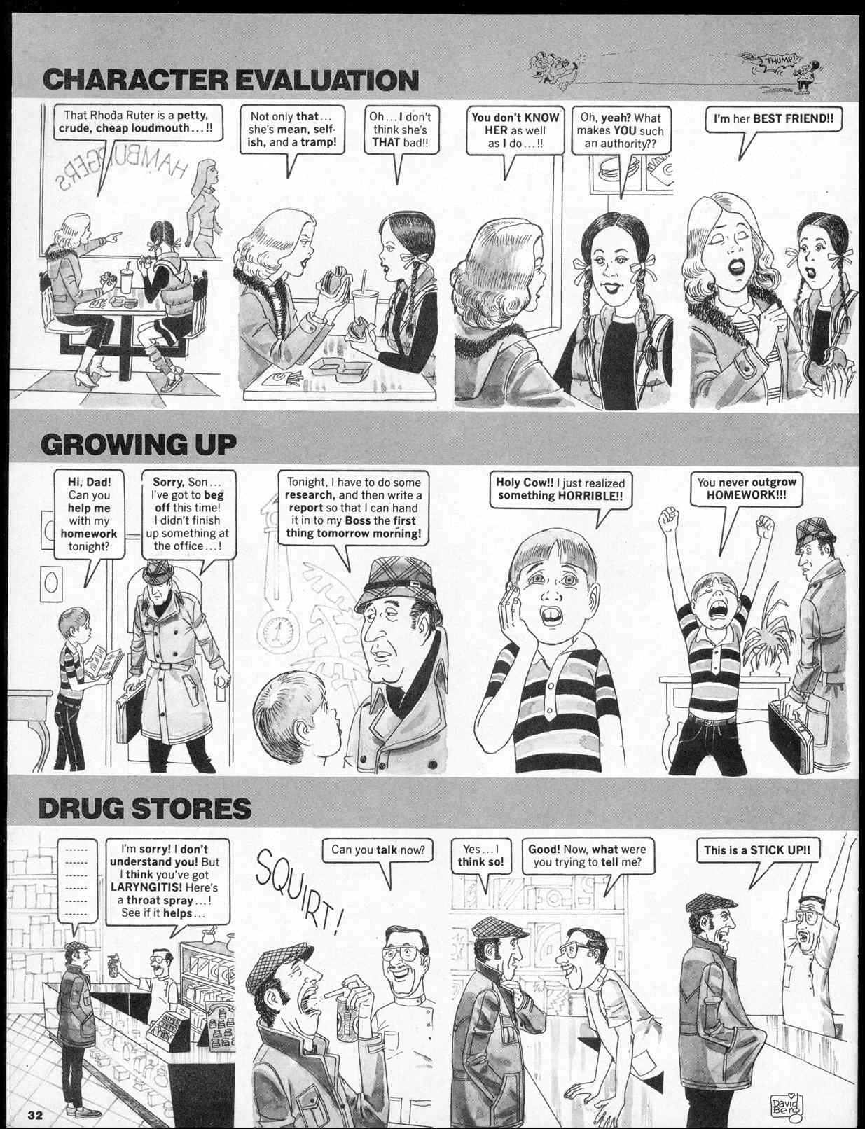 Read online MAD comic -  Issue #254 - 34