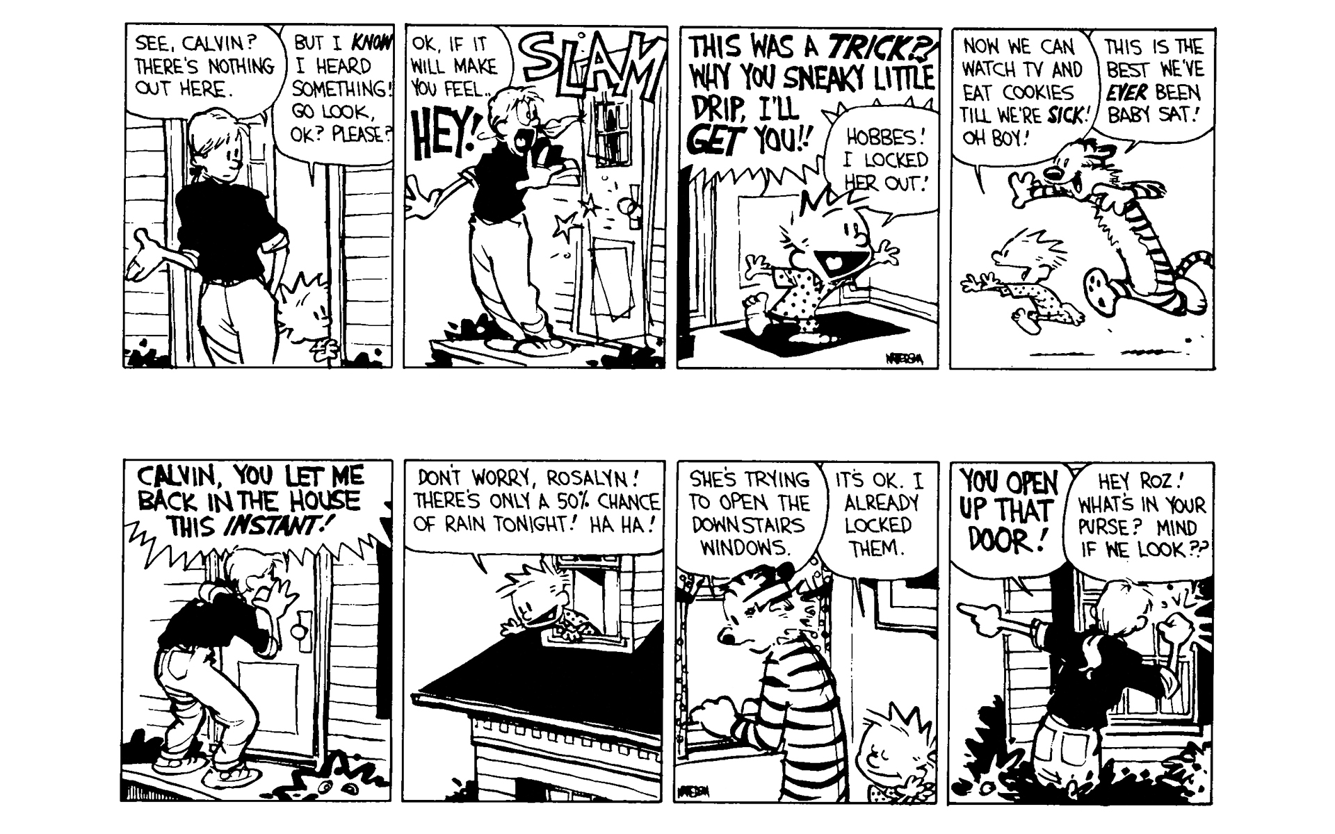 Calvin And Hobbes Babysitter Porn - Calvin and Hobbes Issue 6 | Viewcomic reading comics online ...