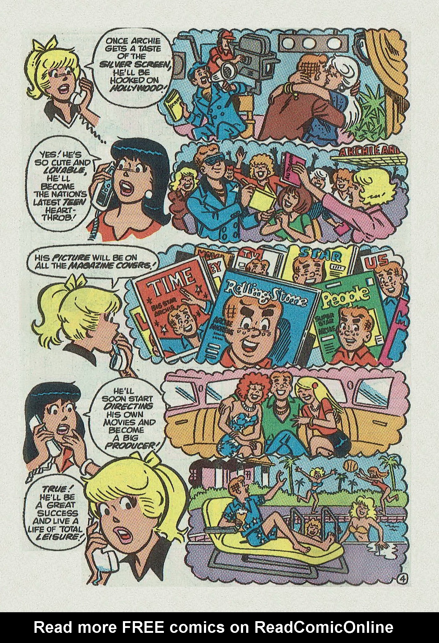 Read online Archie Annual Digest Magazine comic -  Issue #60 - 70