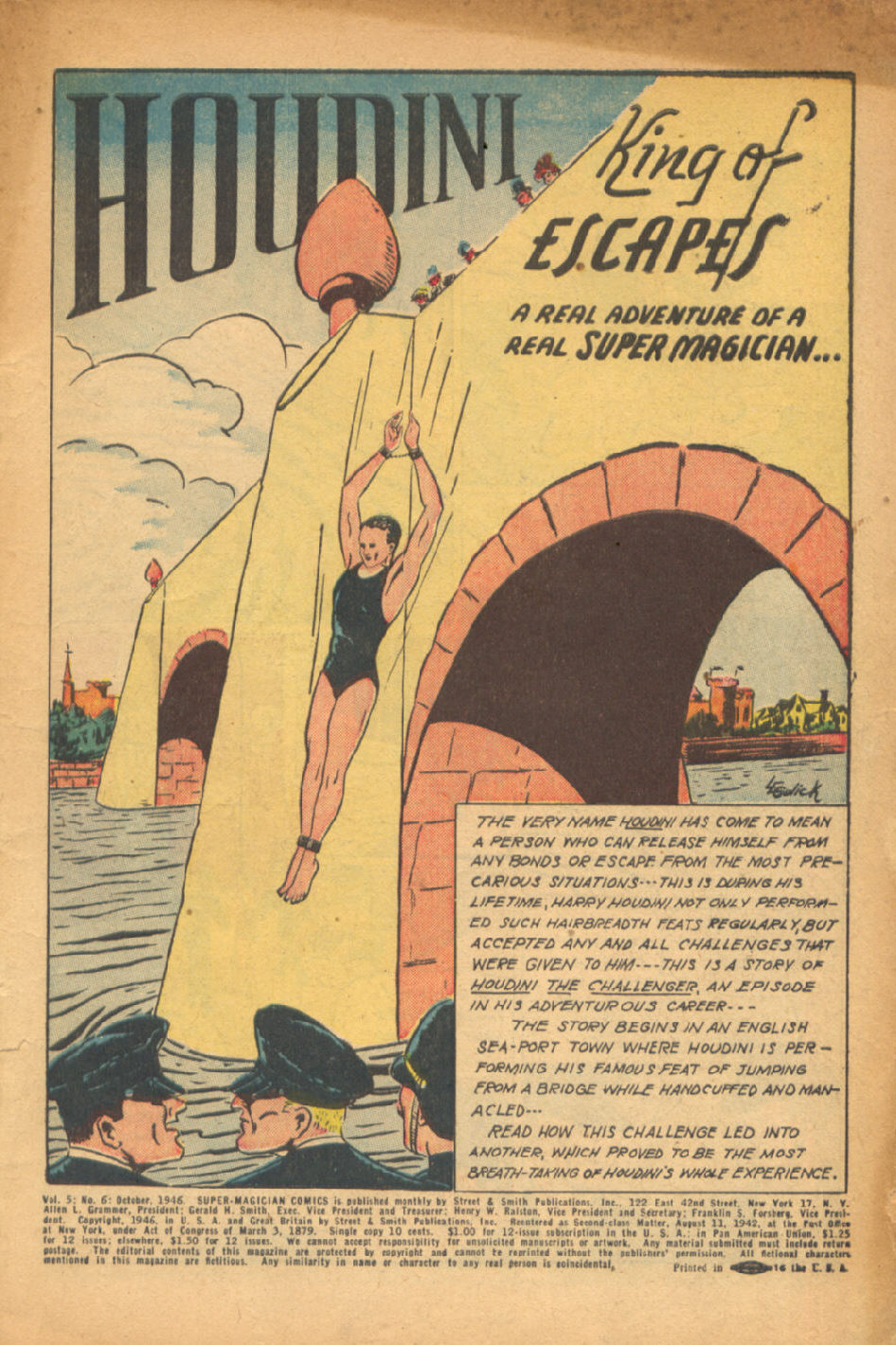 Read online Super-Magician Comics comic -  Issue #54 - 2