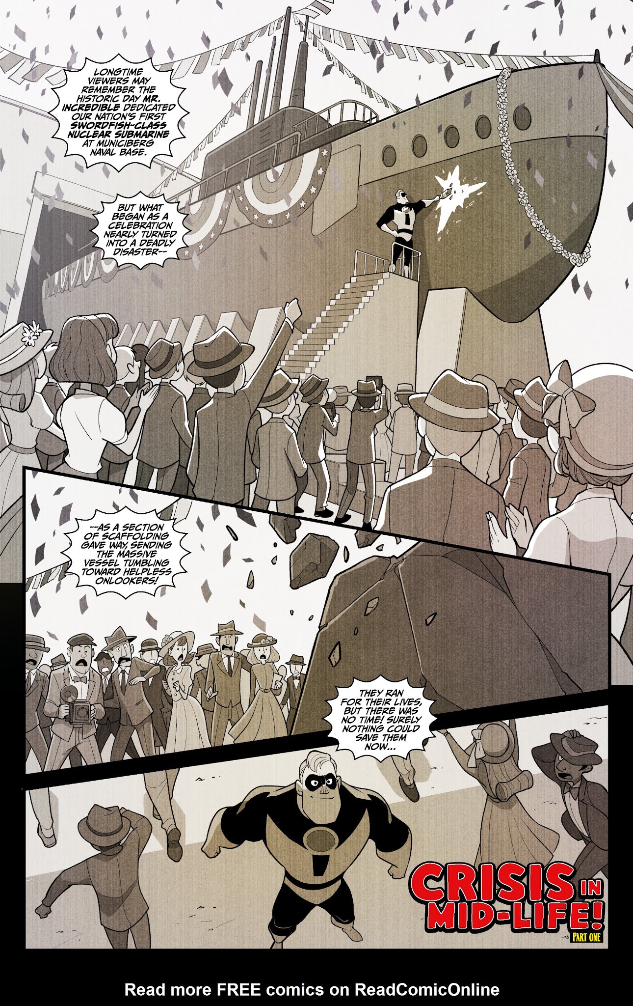 Read online Disney / Pixar The Incredibles 2: Crisis In Mid-Life! & Other Stories comic -  Issue #1 - 3