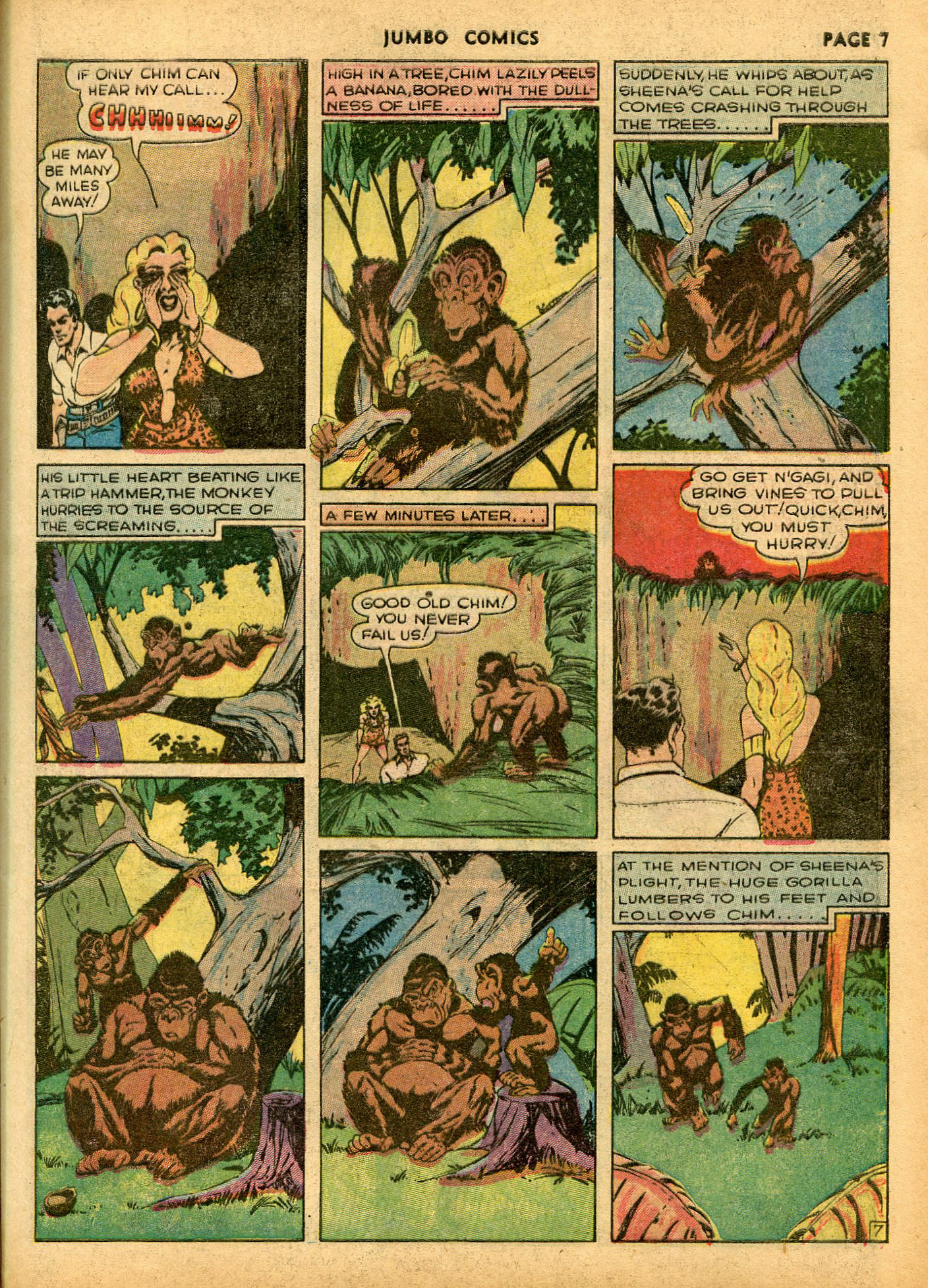 Read online Jumbo Comics comic -  Issue #21 - 9