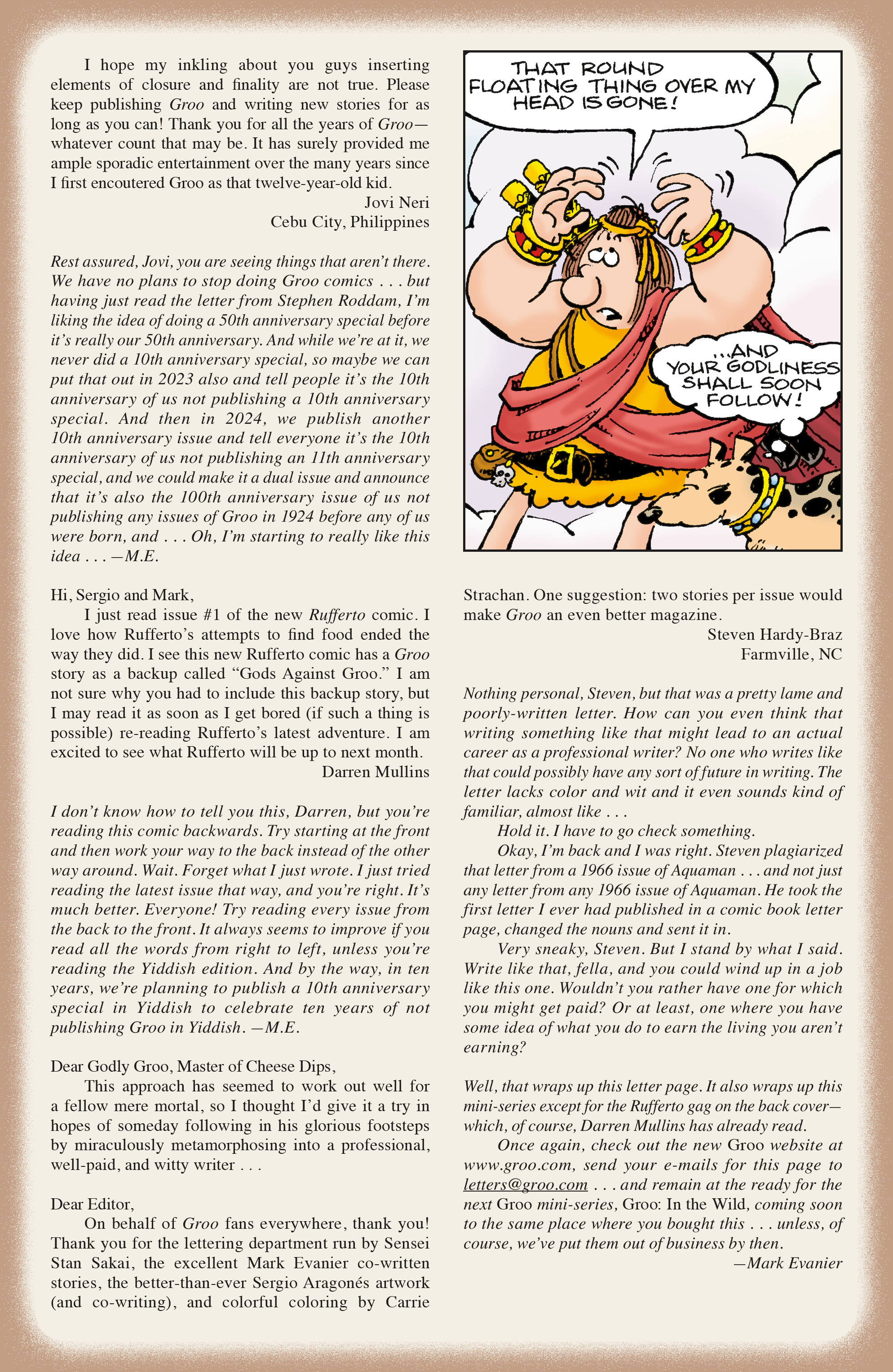 Read online Groo: Gods Against Groo comic -  Issue #4 - 28