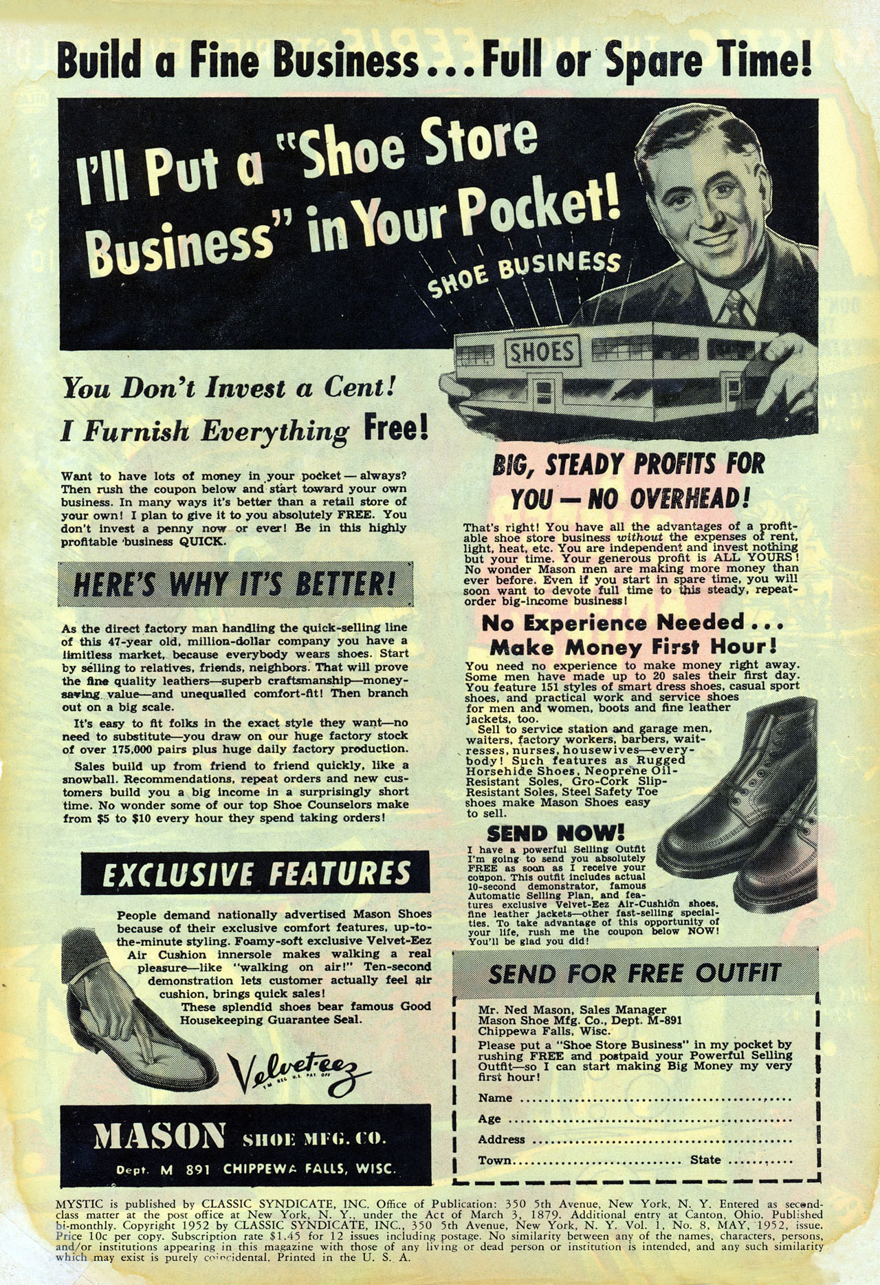 Read online Mystic (1951) comic -  Issue #8 - 2