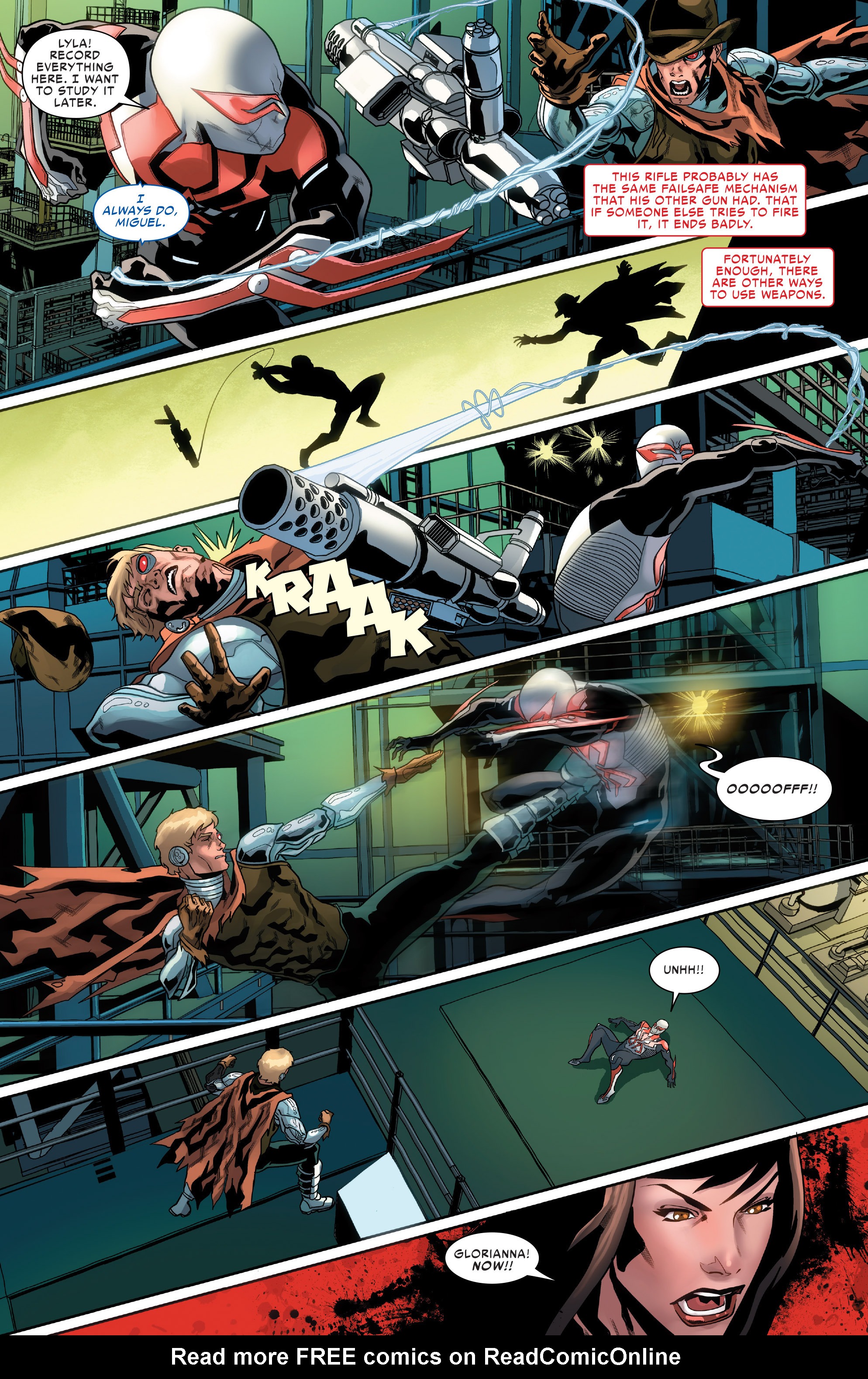 Read online Spider-Man 2099 (2015) comic -  Issue #10 - 17