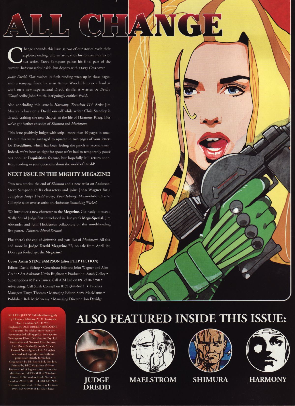 Read online Judge Dredd: The Megazine (vol. 2) comic -  Issue #76 - 2