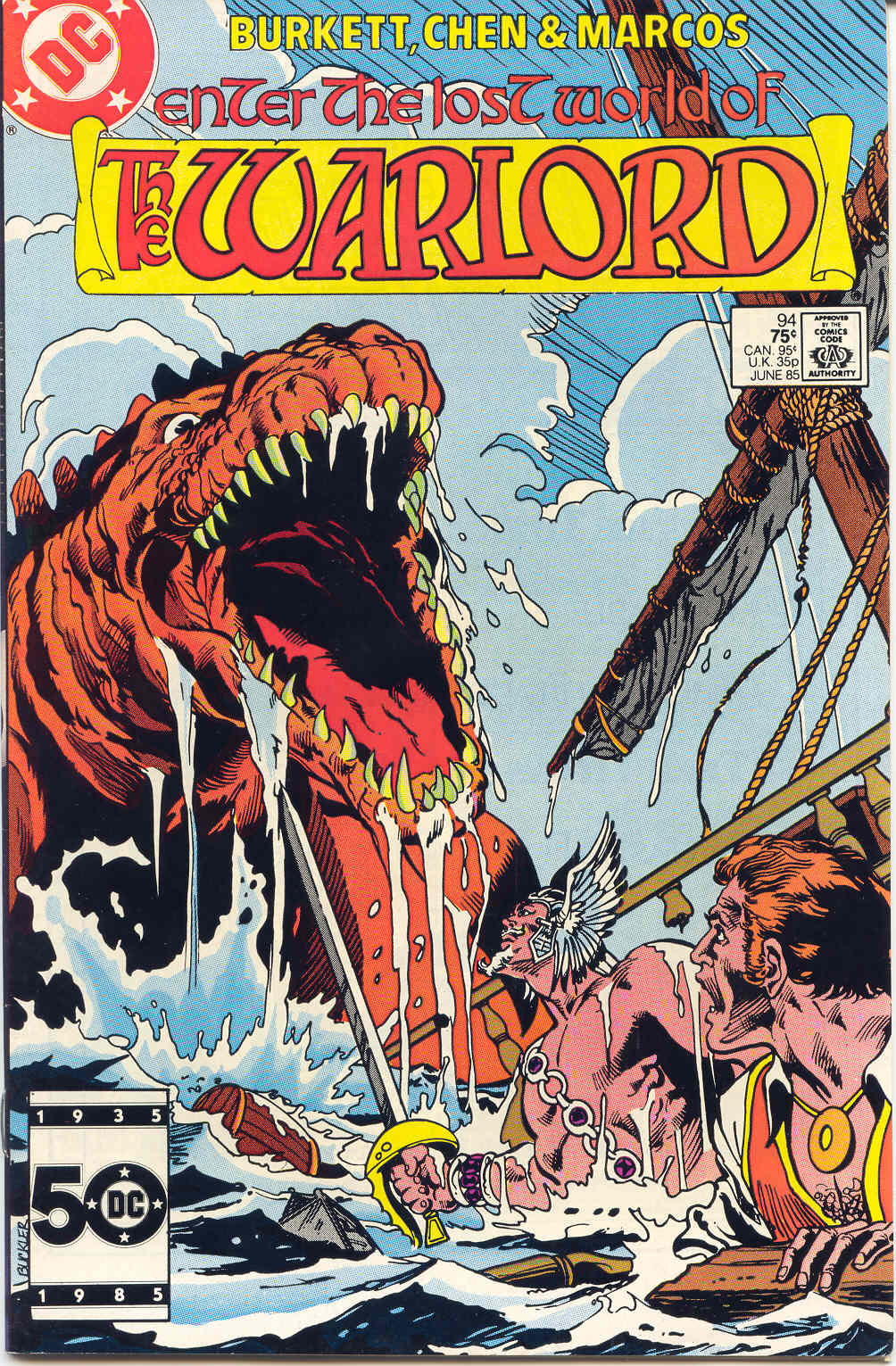 Read online Warlord (1976) comic -  Issue #94 - 1
