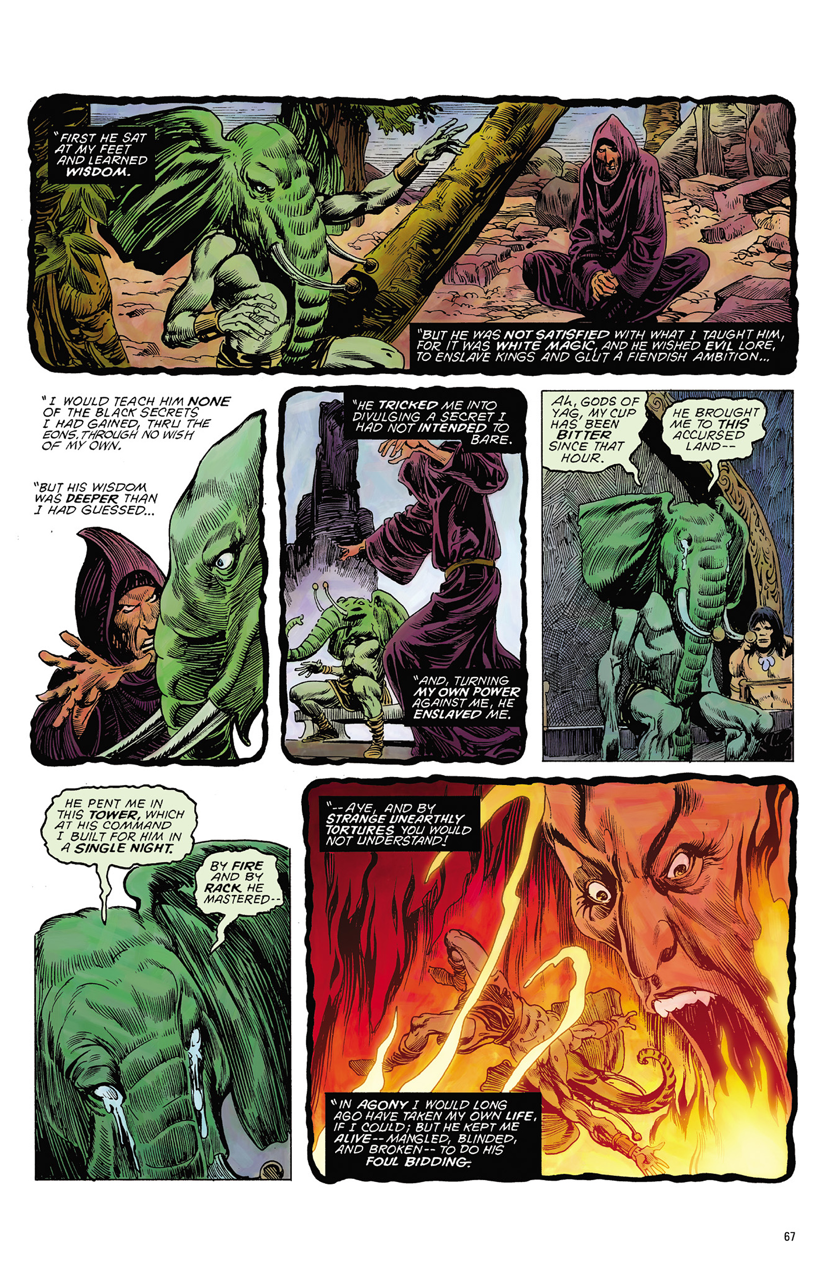 Read online Robert E. Howard's Savage Sword comic -  Issue #8 - 70