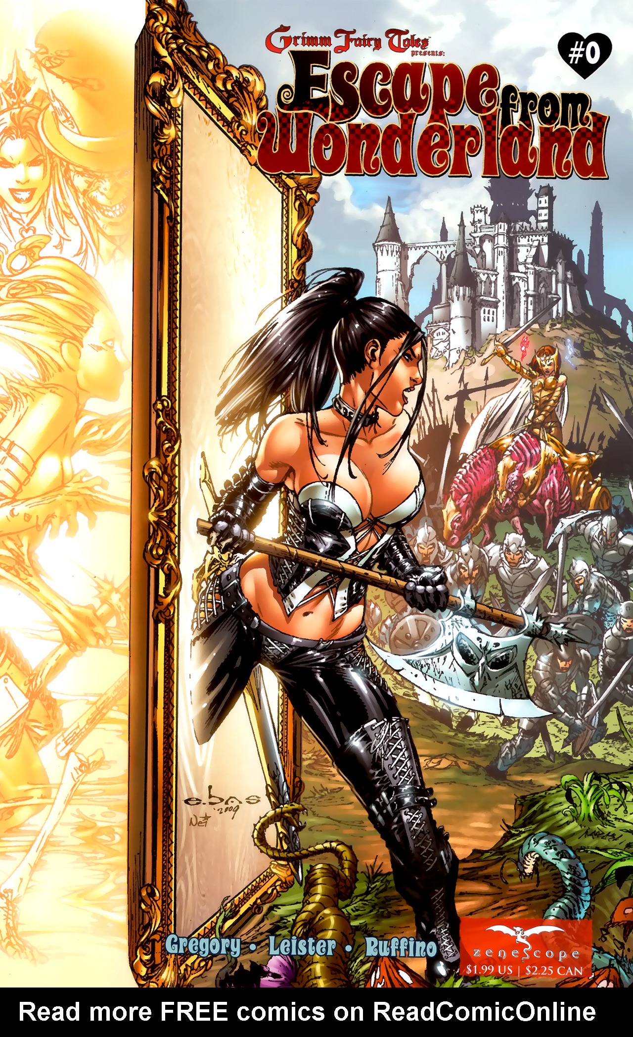 Read online Grimm Fairy Tales: Escape From Wonderland comic -  Issue #0 - 2