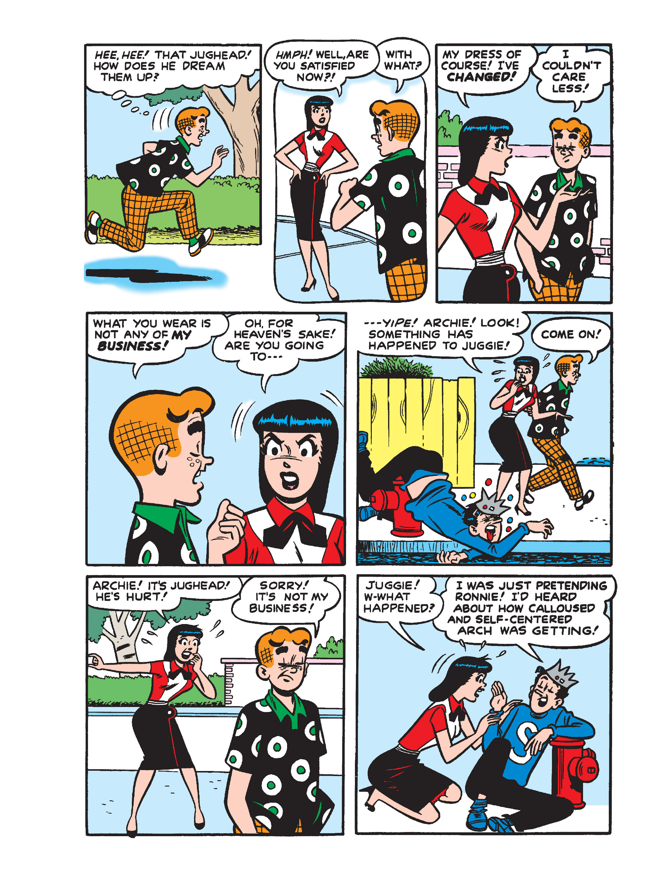 Read online Archie's Funhouse Double Digest comic -  Issue #15 - 132