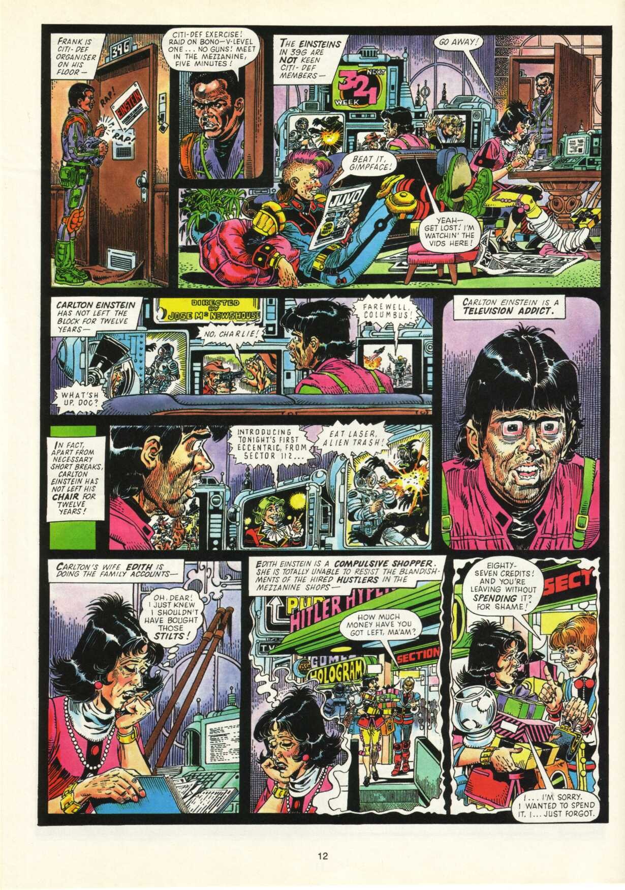Read online Judge Dredd Mega-Special comic -  Issue #1 - 12