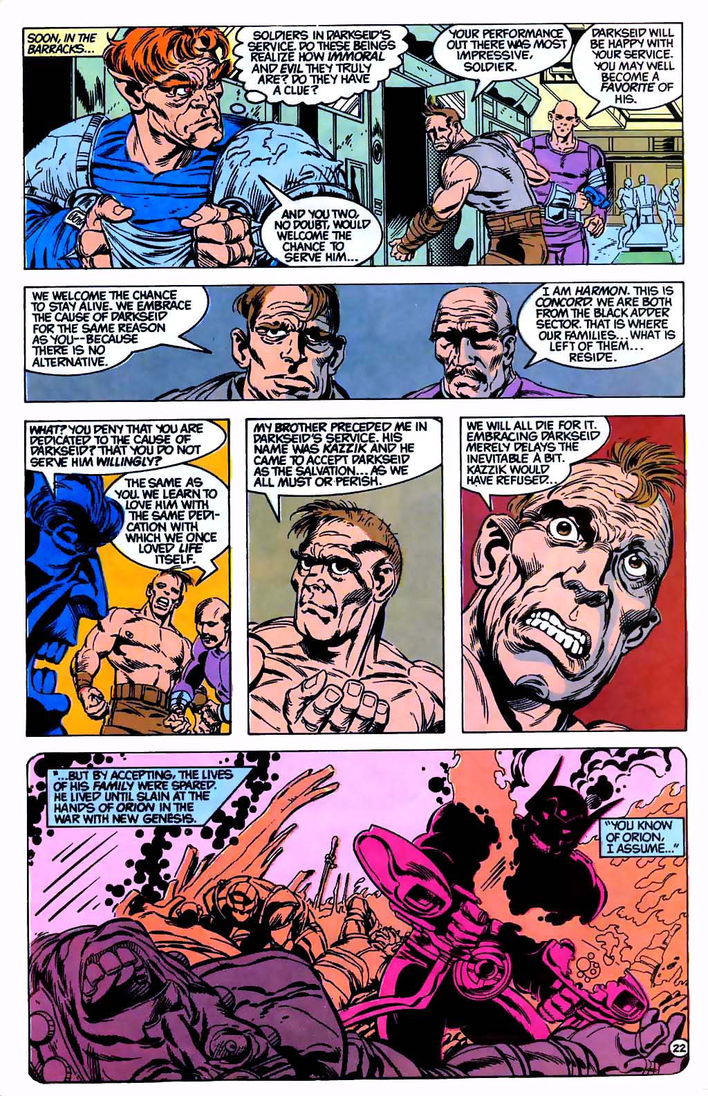 Read online The New Gods (1989) comic -  Issue #10 - 22