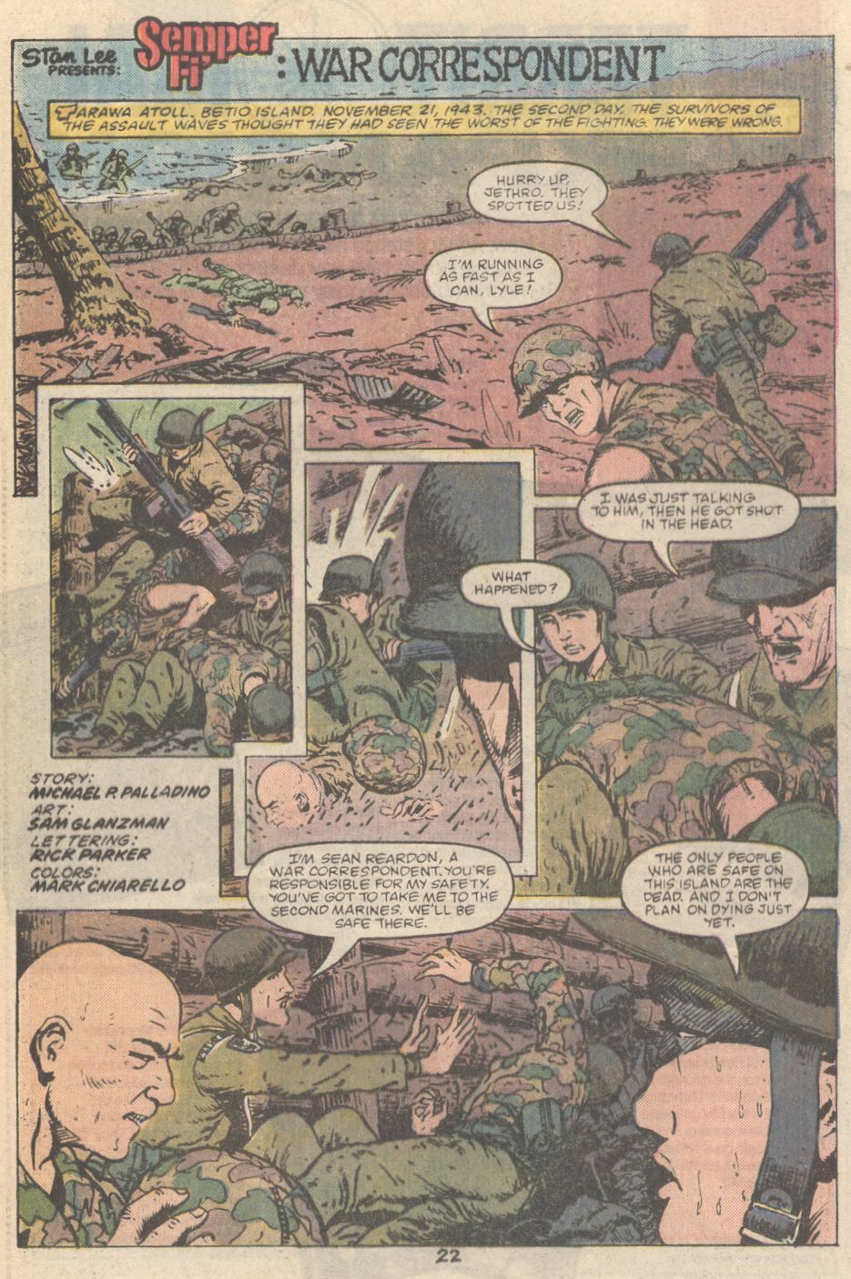 Read online Semper Fi comic -  Issue #2 - 18
