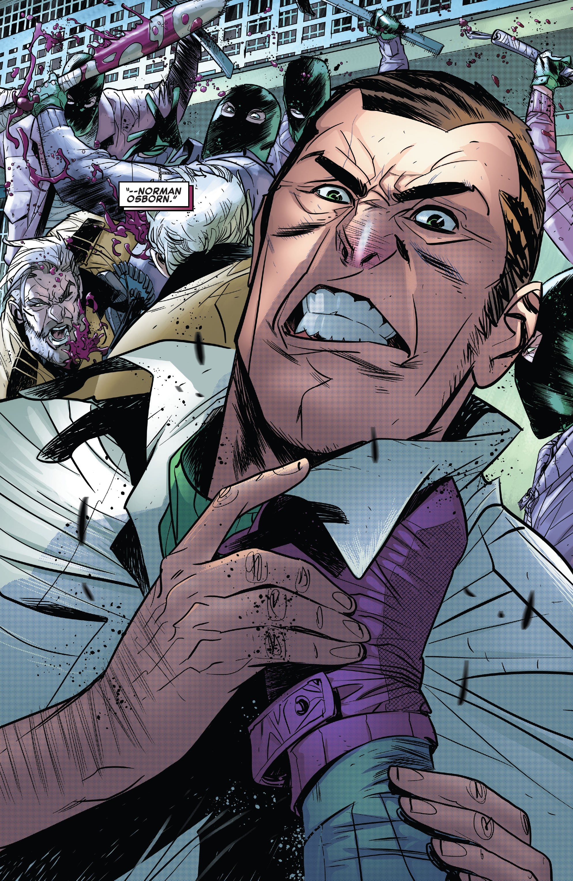 Read online Amazing Spider-Man: The Sins Of Norman Osborn comic -  Issue #1 - 8