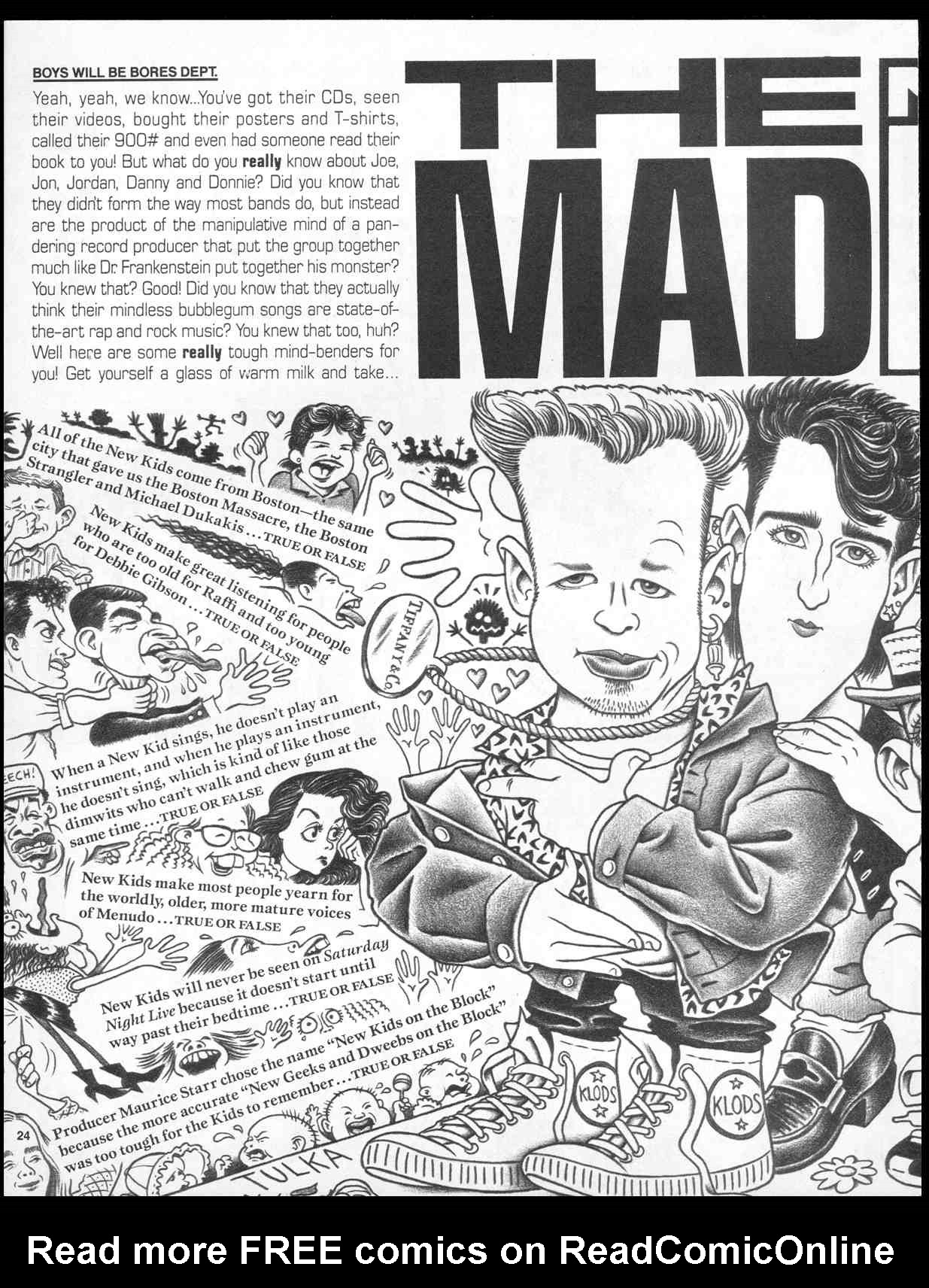 Read online MAD comic -  Issue #296 - 26