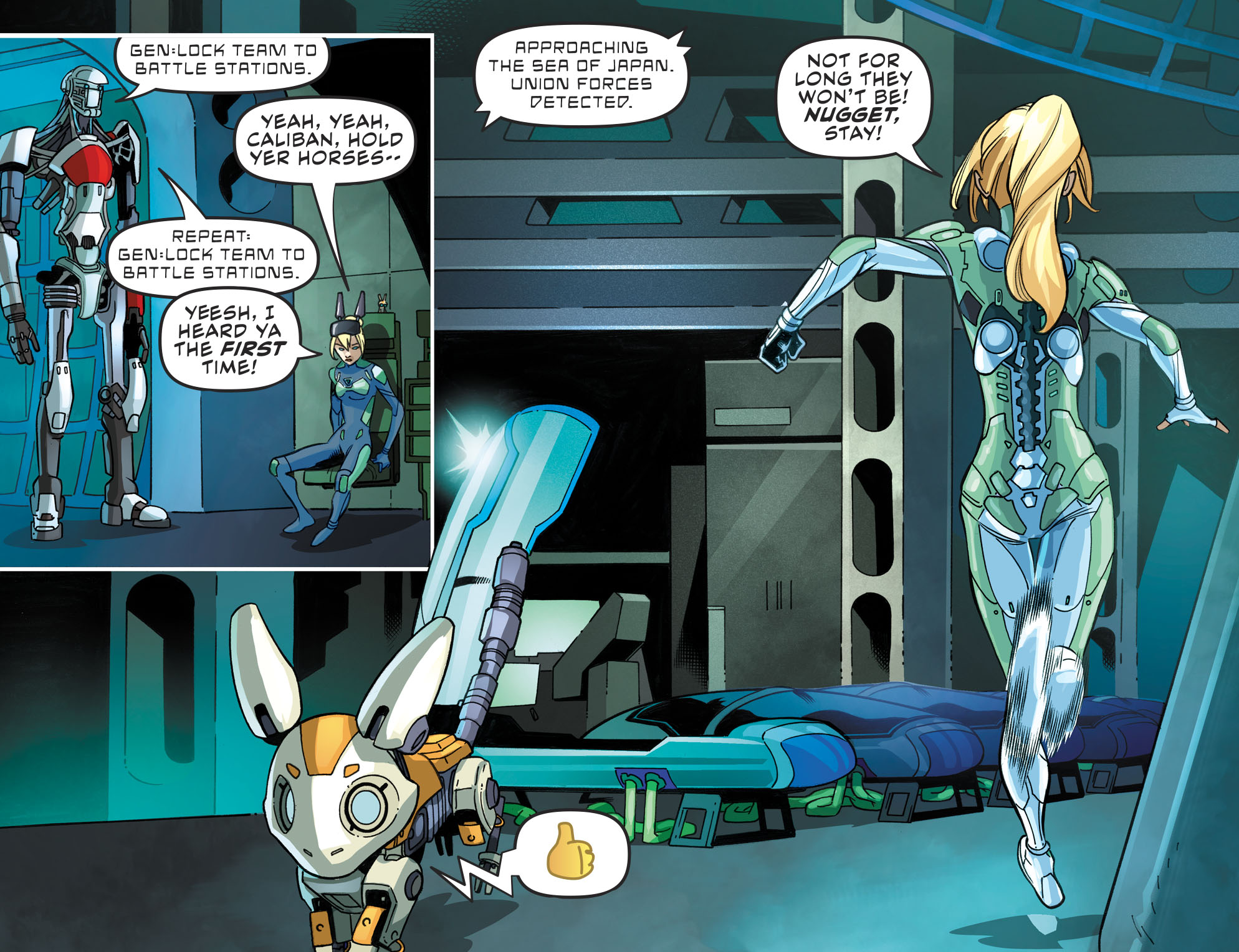 Read online gen:Lock comic -  Issue #1 - 16