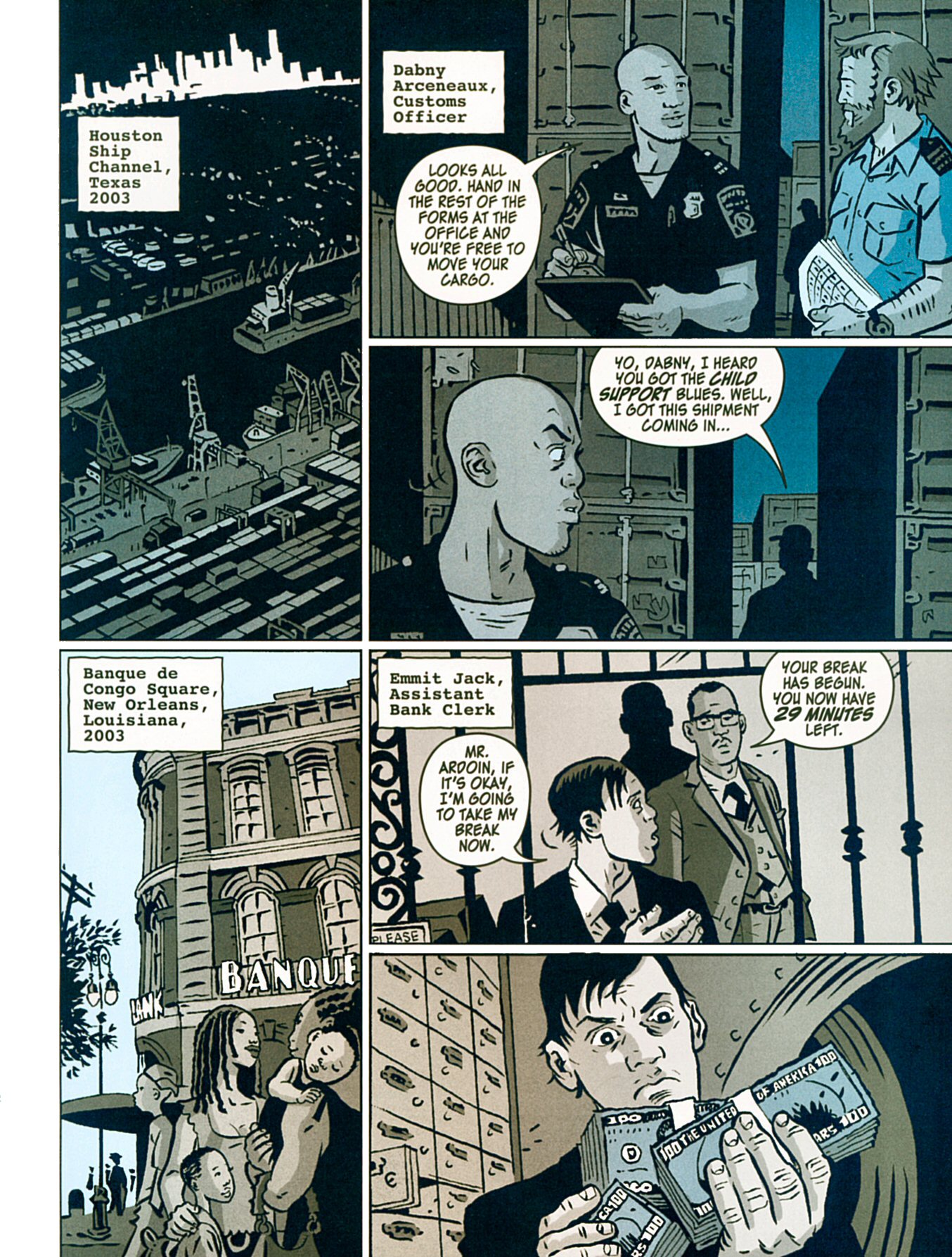 Read online Dark Rain: A New Orleans Story comic -  Issue # TPB - 5
