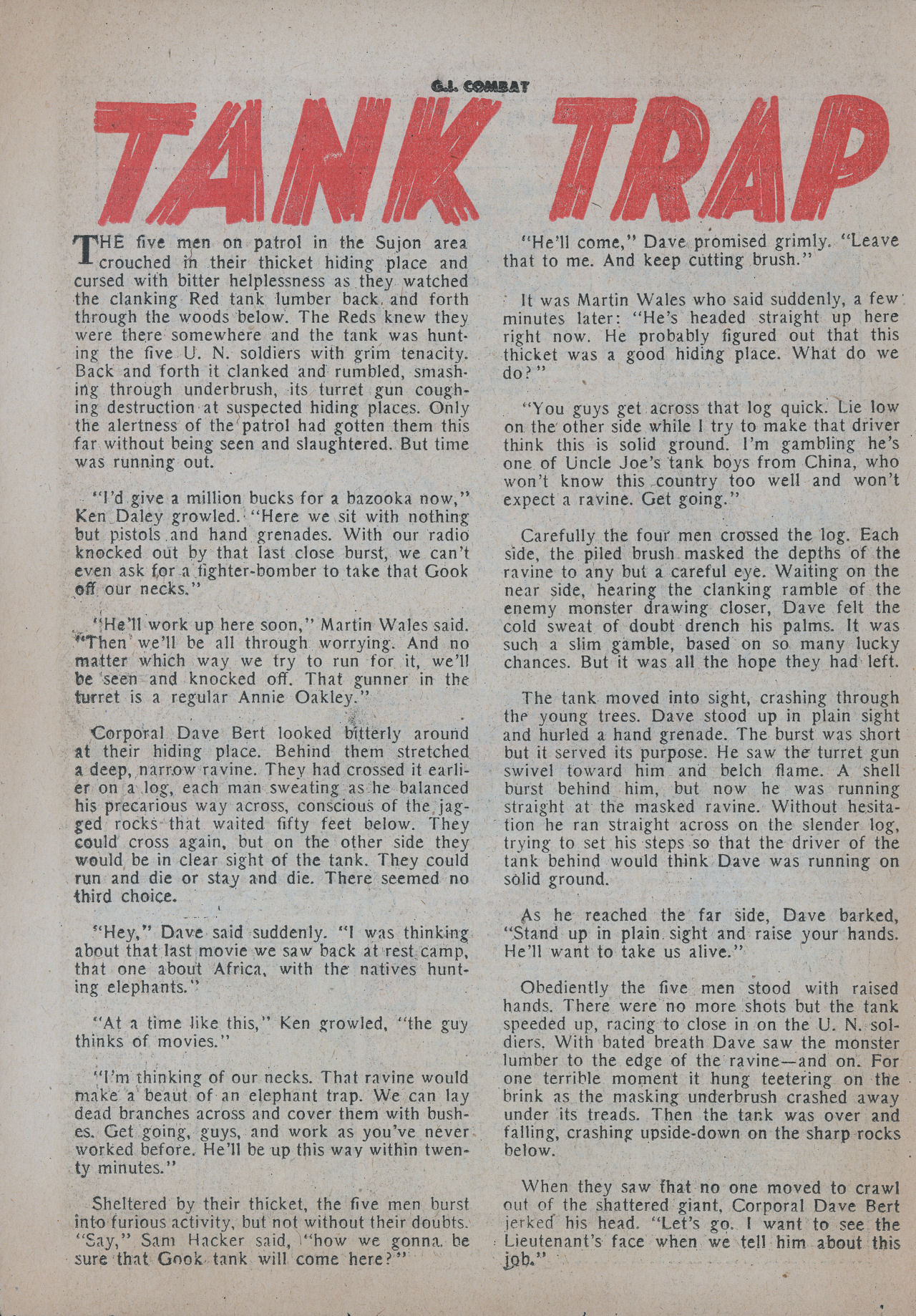 Read online G.I. Combat (1952) comic -  Issue #31 - 26