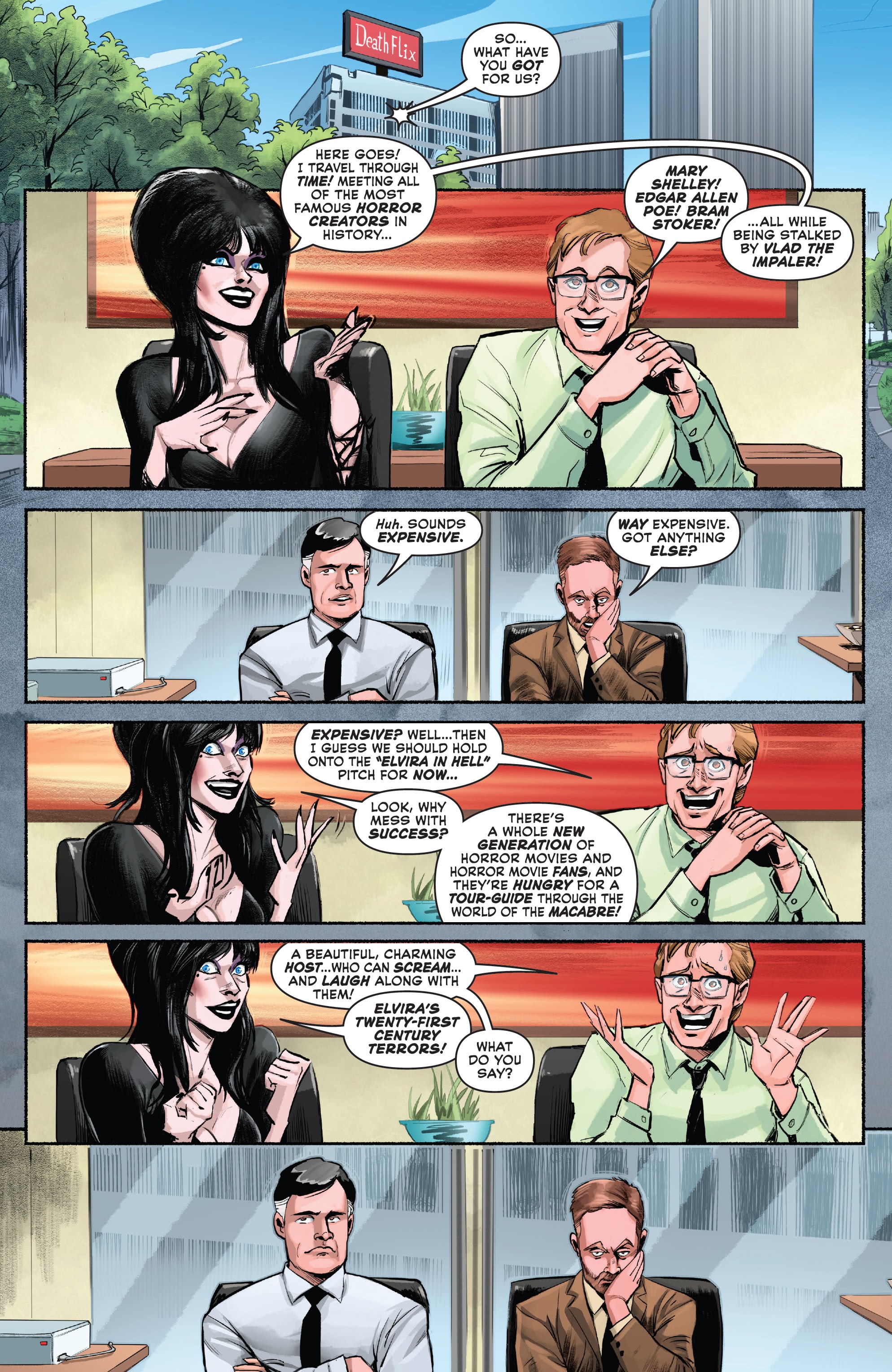 Read online Elvira Meets Vincent Price comic -  Issue #1 - 6