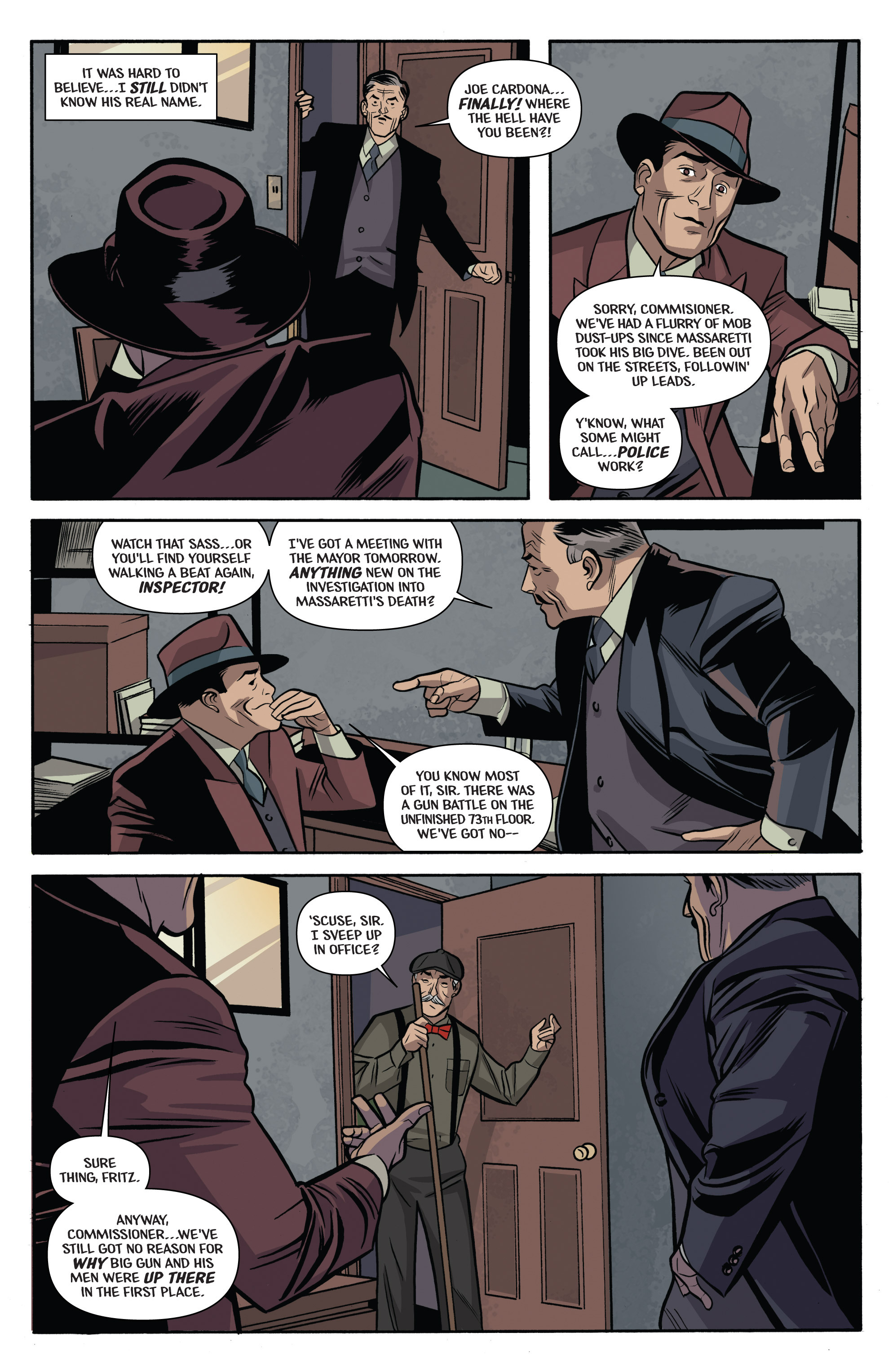 Read online The Shadow: Year One comic -  Issue #8 - 10